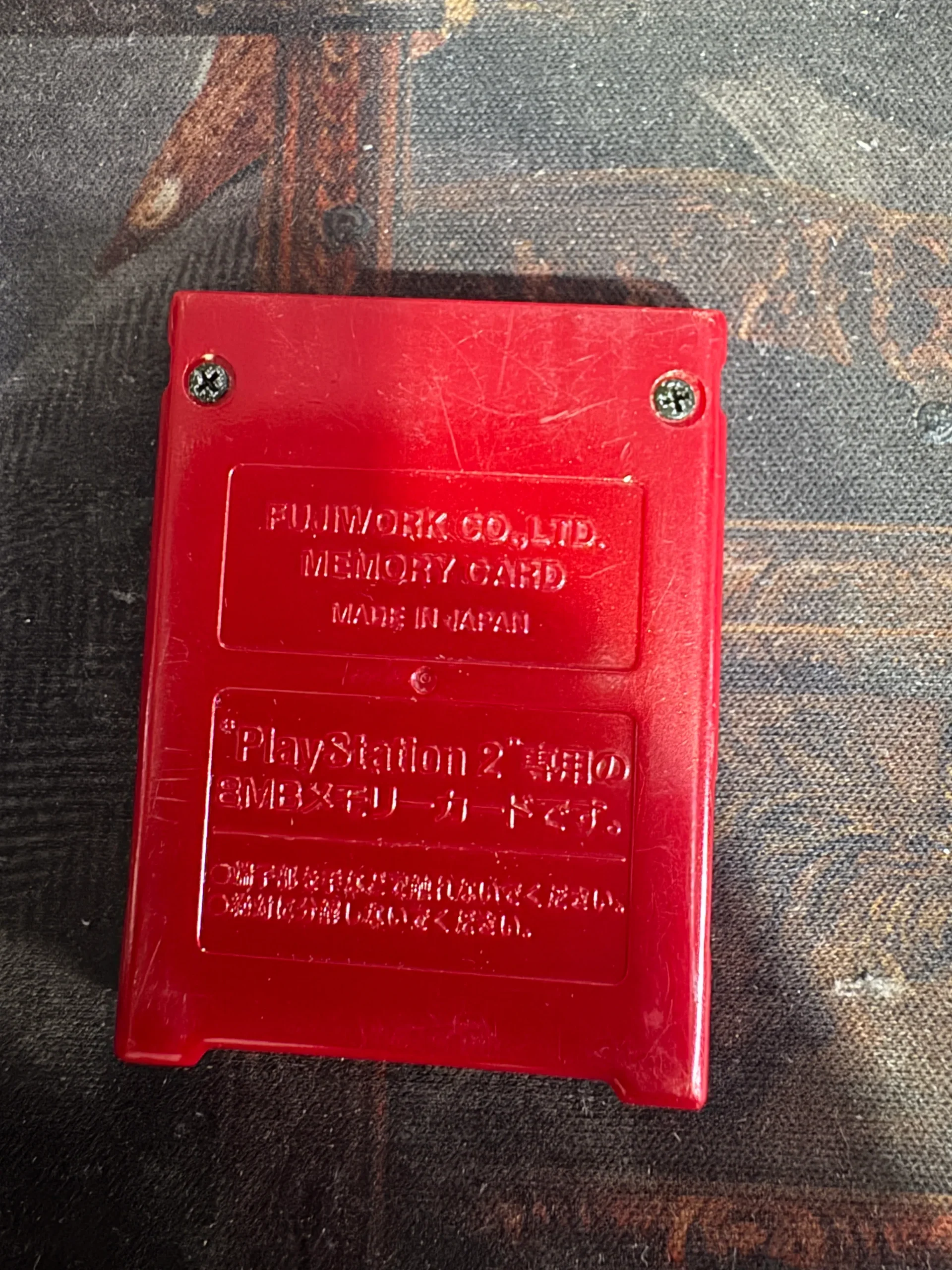 RL/ 17thiagoov/ LINDO MEMORI CARD  FUJIWORK PS2 26,00 SEGUIDOS DE 12,00