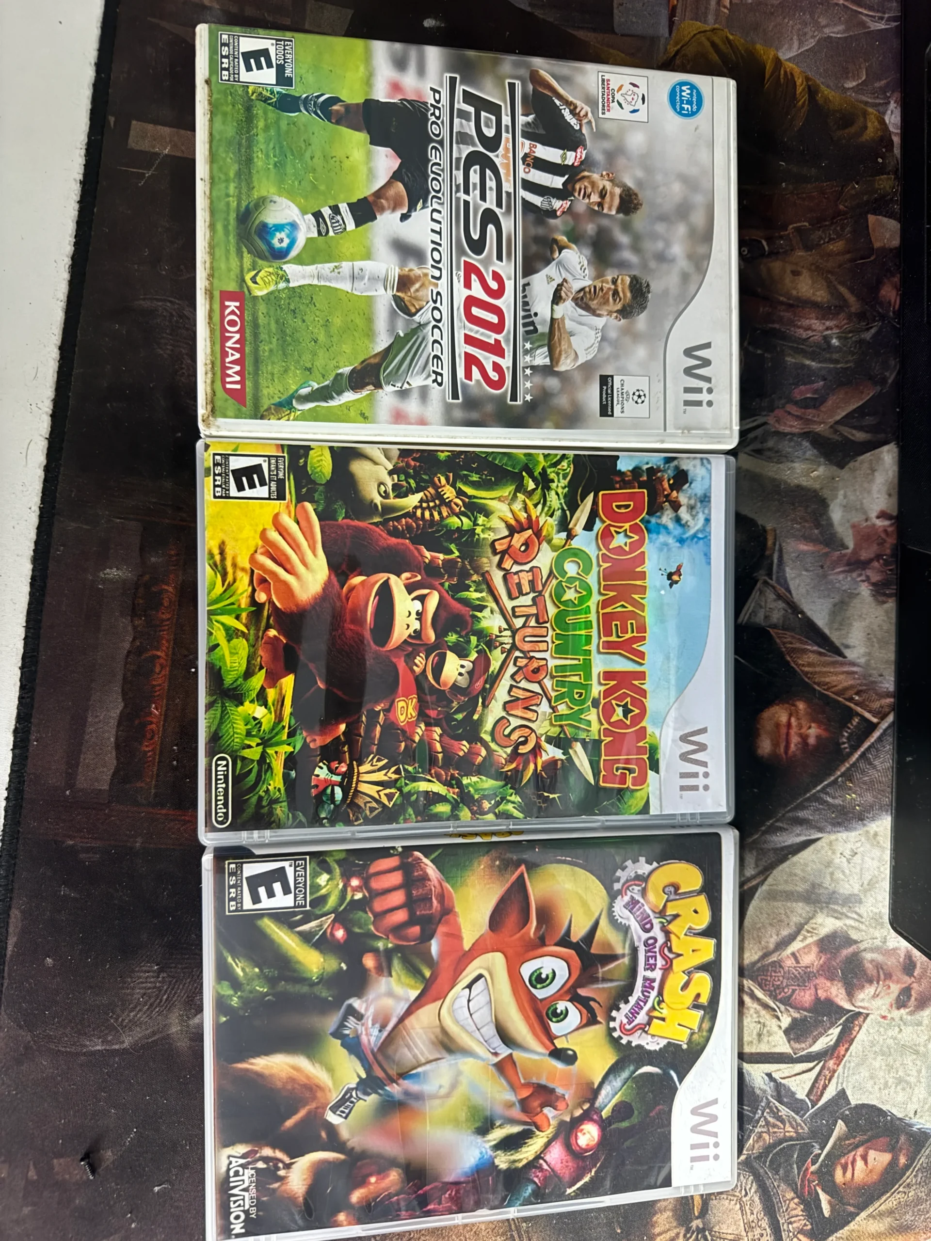 RL/ Edu997/ LOTE JOGOS NINTENDO WII 15,00 SEGUIDOS DE 9,00