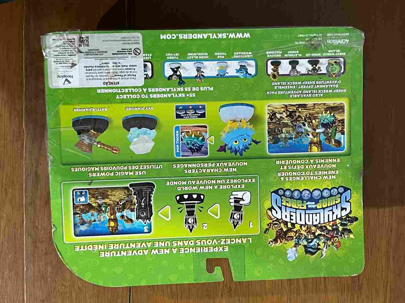 CX/ Paulo Fernando Perucio /SKYLANDERS FORCE ACTIVISION. 48,00 SEGUIDOS DE 12,00