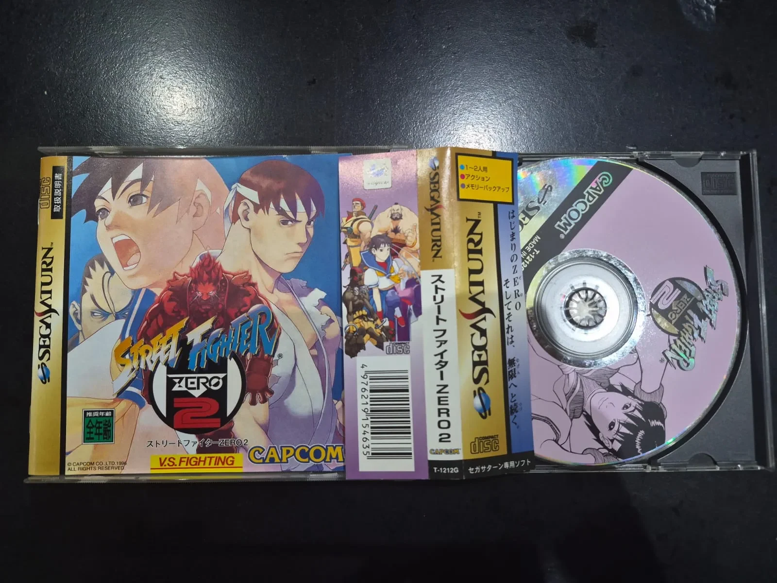 JD/ ORIGINAL STREET FIGTHER ZERO 2, 139,00 SEGUIDOS DE 15,00