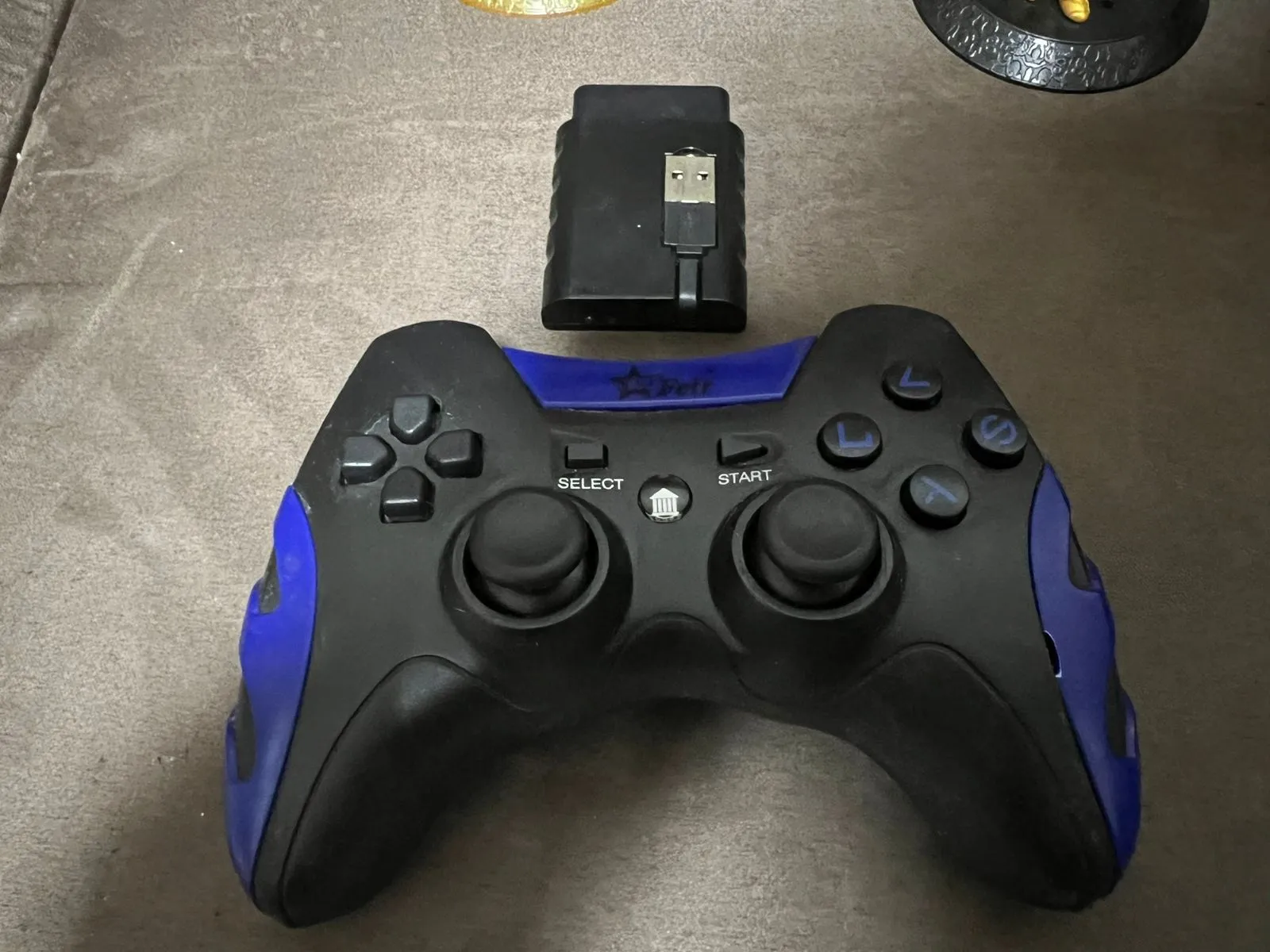 CB/ CONTROLE PS2 E PS3 SEM FIO, 63 SEGUIDOS DE 6,00