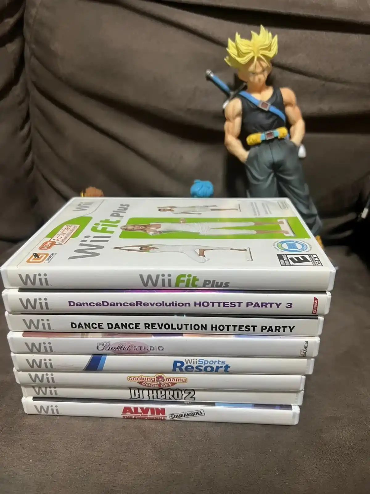 CB/ LOTE DE JOGOS WII ORIGINAIS, 98 SEGUIDOS DE 7,00