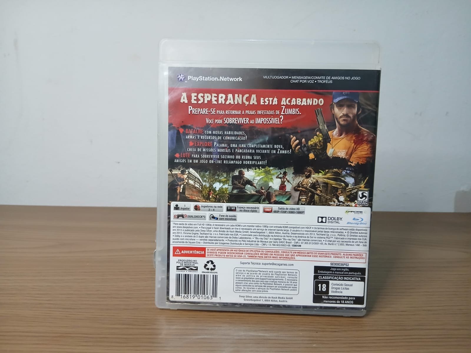 FH/ Jose Cilmar / ORIGINAL DEAD ISLAND RIPTIDE 26,00 SEGUIDOS DE 5,00