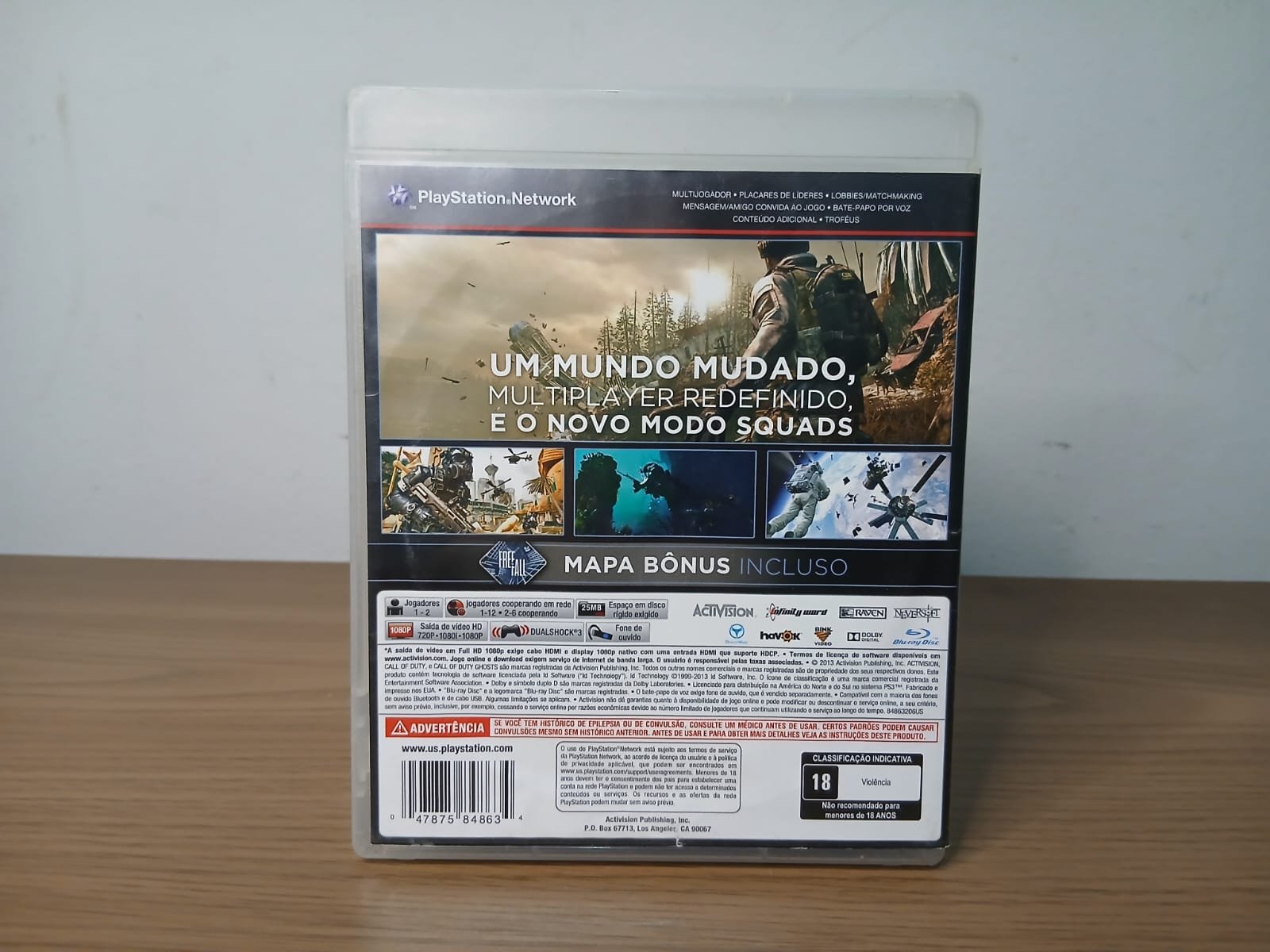 FH/ 17thiagoov / ORIGINAL CALL OF DUTY GHOSTS 29,00 SEGUIDOS DE 5,00