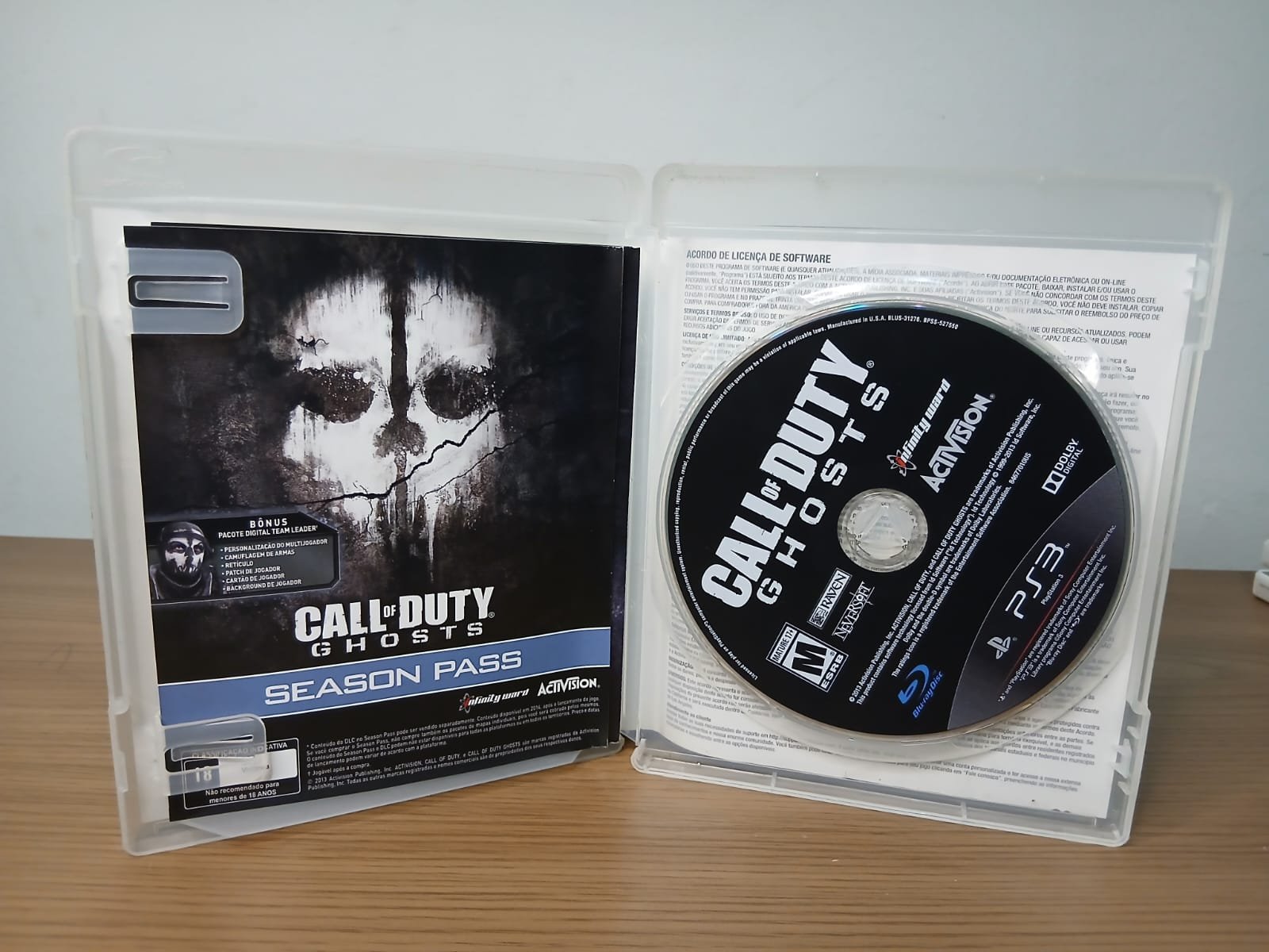 FH/ 17thiagoov / ORIGINAL CALL OF DUTY GHOSTS 29,00 SEGUIDOS DE 5,00