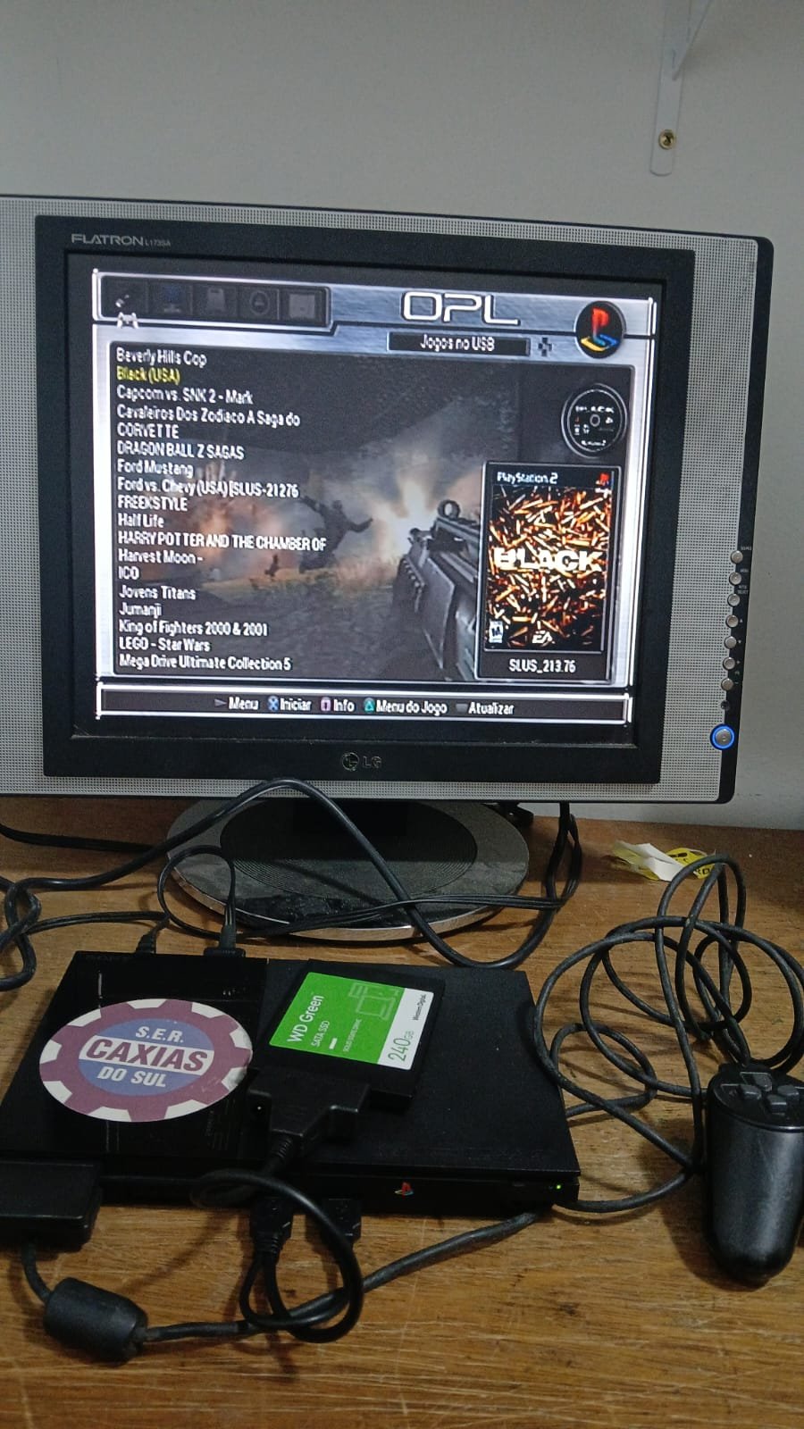 CL/ kevogames /4 SSD + CABOS SATA 2.0 C\ JOGOS PS2, 128,00 SEGUIDOS 28,00