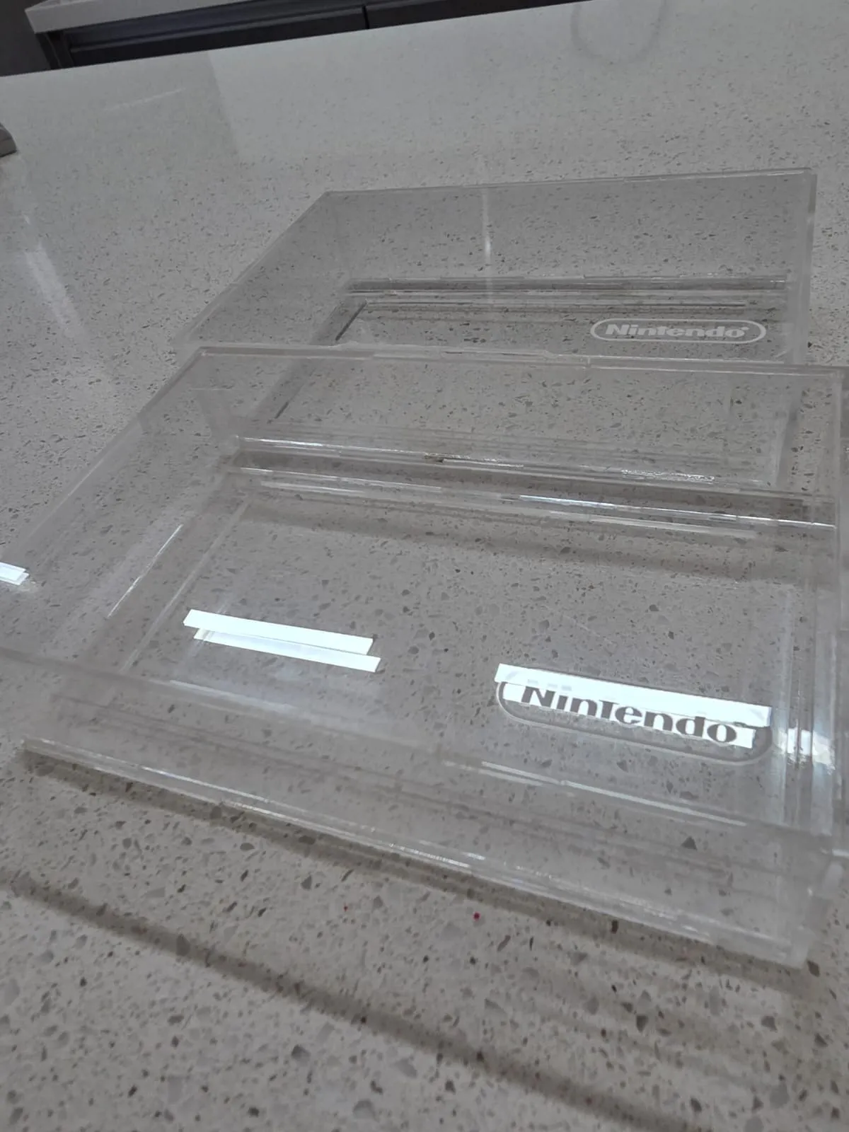 BG/ 17thiagoov /SÃO 2 CASES EM ACRÍLICO PARA JOGO! 30,00 SEGUIDOS DE 7,00