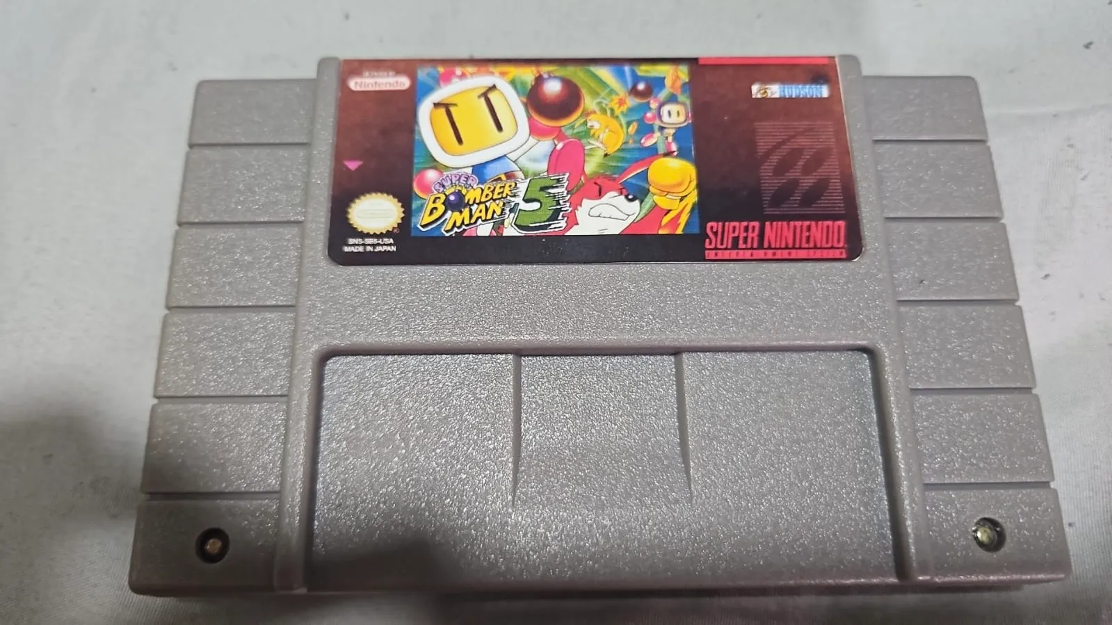 LF/ Ajanuar /BOMBERMAN 5! SNES. 29,00 SEGUIDOS DE 6,00