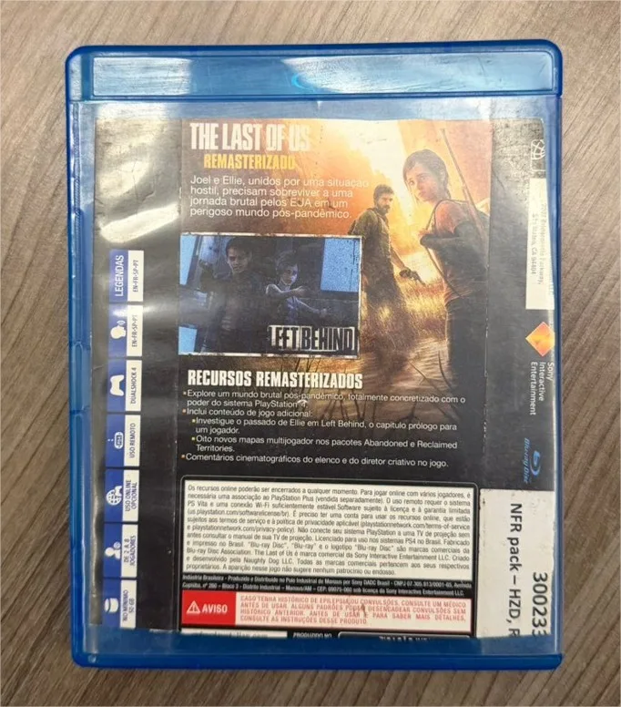 R9/ 17thiagoov /PS4 – THE LAST OF US REMASTERIZADO! – 28,00 SEGUIDOS DE 7,00