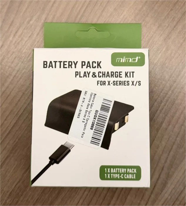 R9/ Fabio1977 /BATERIA CONTROLE XBOX SERIES X e S! – 19,00 SEGUIDOS DE 3,00