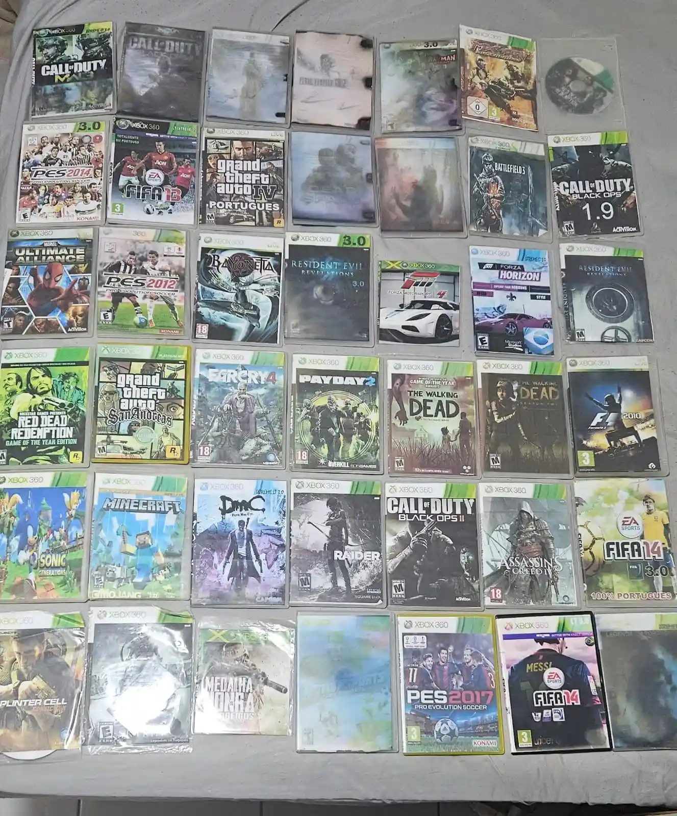 LF/ SUPER LOTE DE JOGOS  48,00 SEGUIDOS DE 5,00