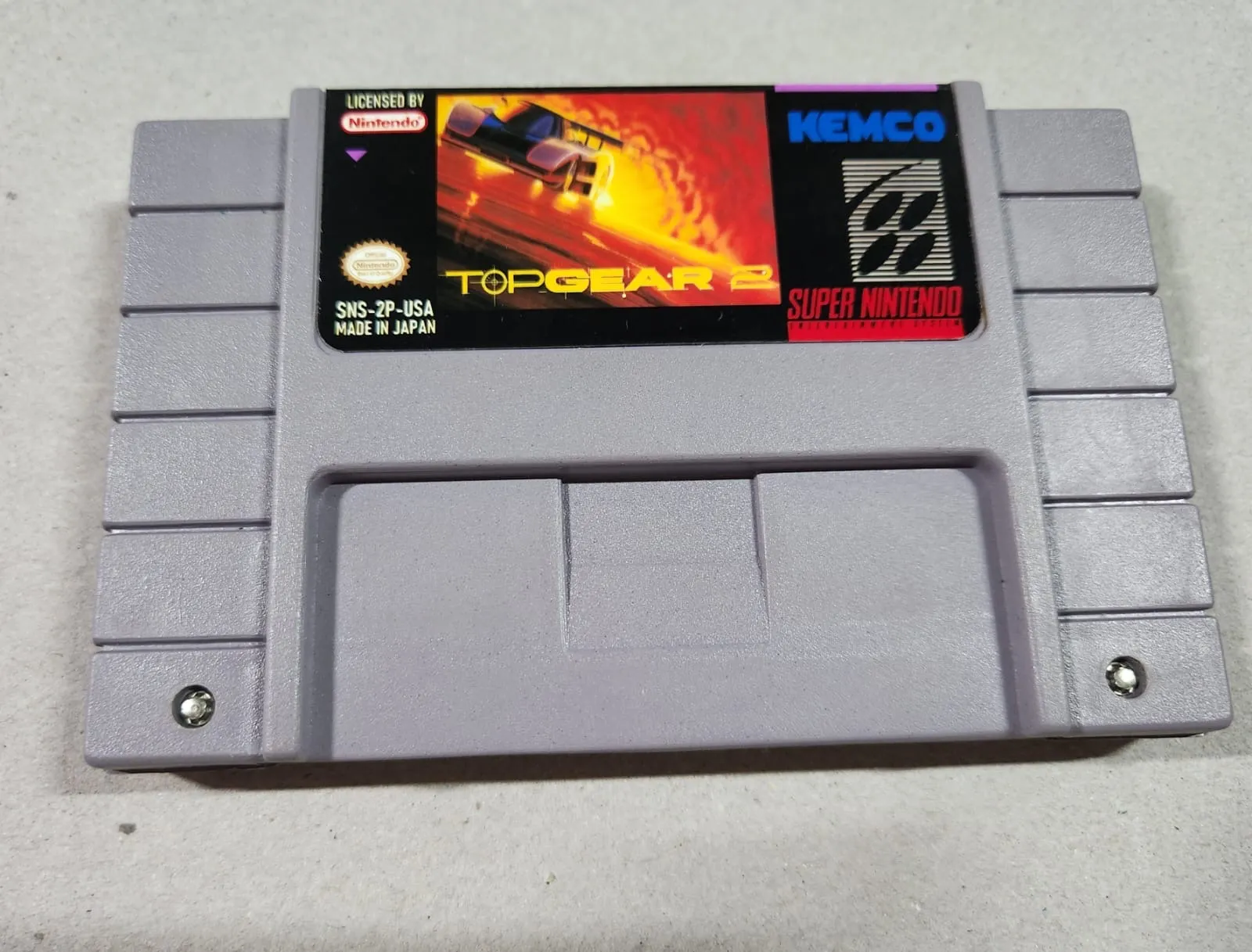 RR/ Leonardo DF /TOP GEAR 2! SNES. 57,00 SEGUIDOS DE 7,00