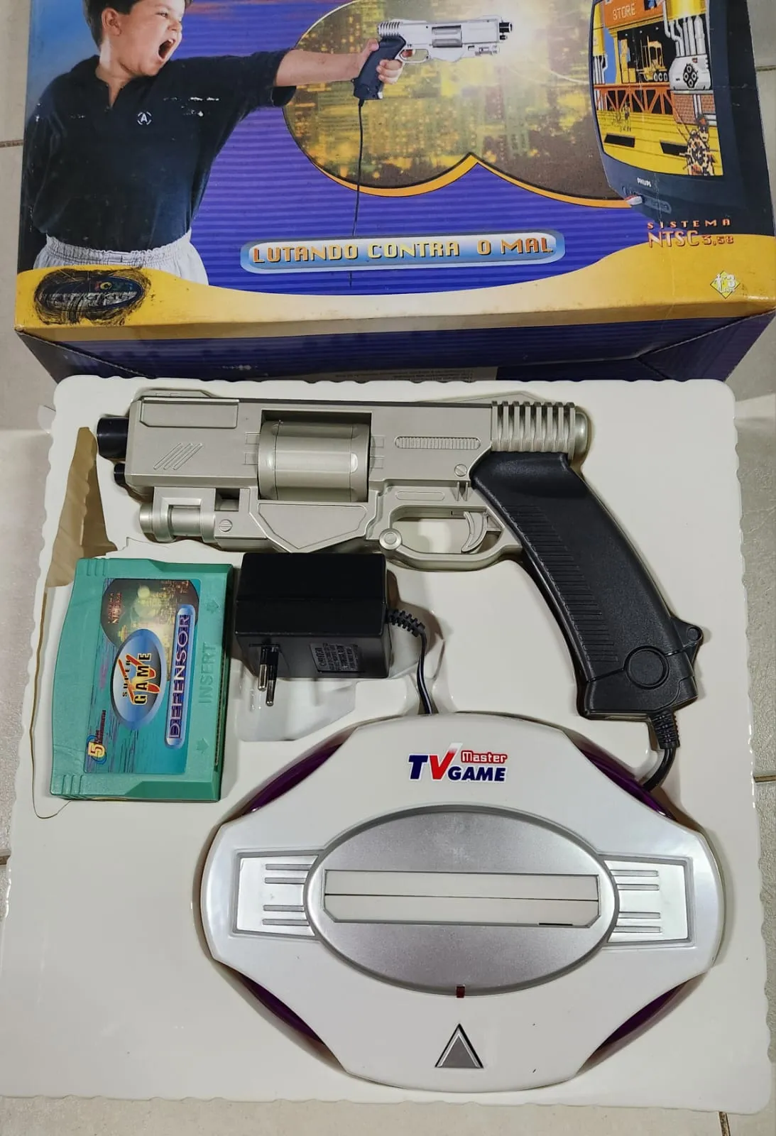 RR/ mauricioms /ANTIGO CONSOLE DEFENSSOR! 91,00 SEGUIDOS DE 9,00