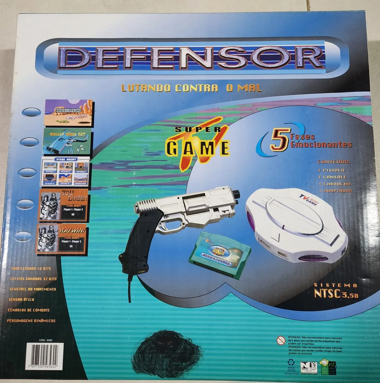 RR/ mauricioms /ANTIGO CONSOLE DEFENSSOR! 91,00 SEGUIDOS DE 9,00