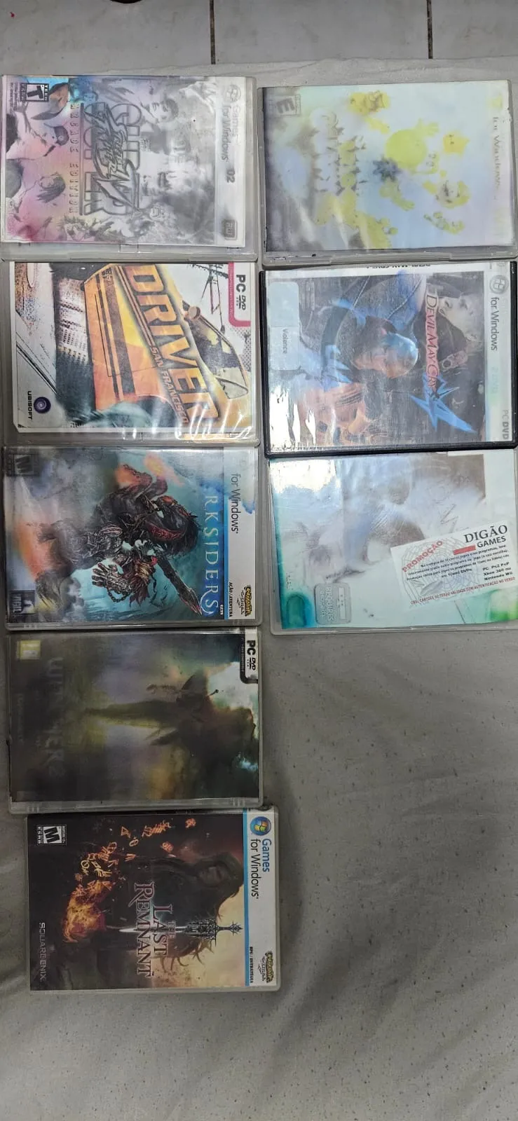 LF/ SUPER LOTE DE JOGOS  48,00 SEGUIDOS DE 5,00