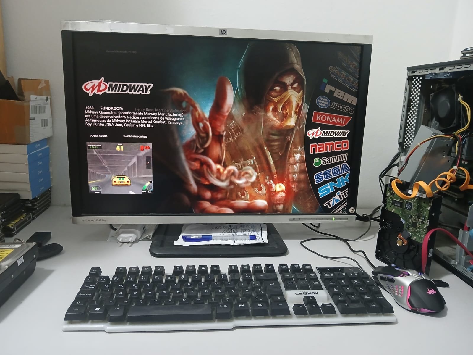 CL/ Pinguim /HD 1TB COM  BATOCERA  88,00 SEGUIDOS 28,00