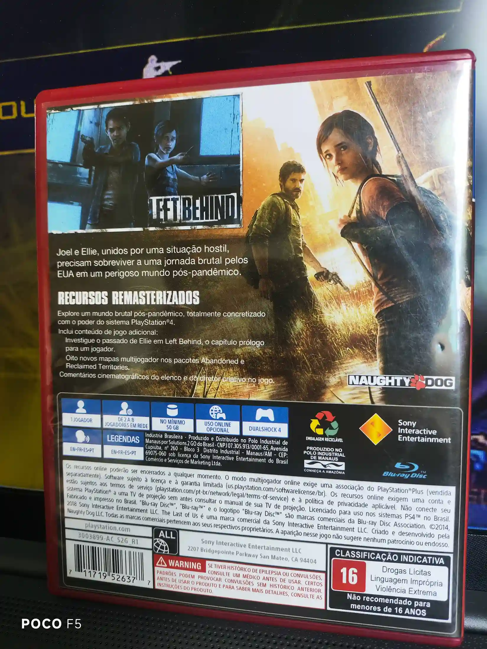 KF/ THE LAST REMASTER PS4 44,00 SEGUIDOS DE 6,00