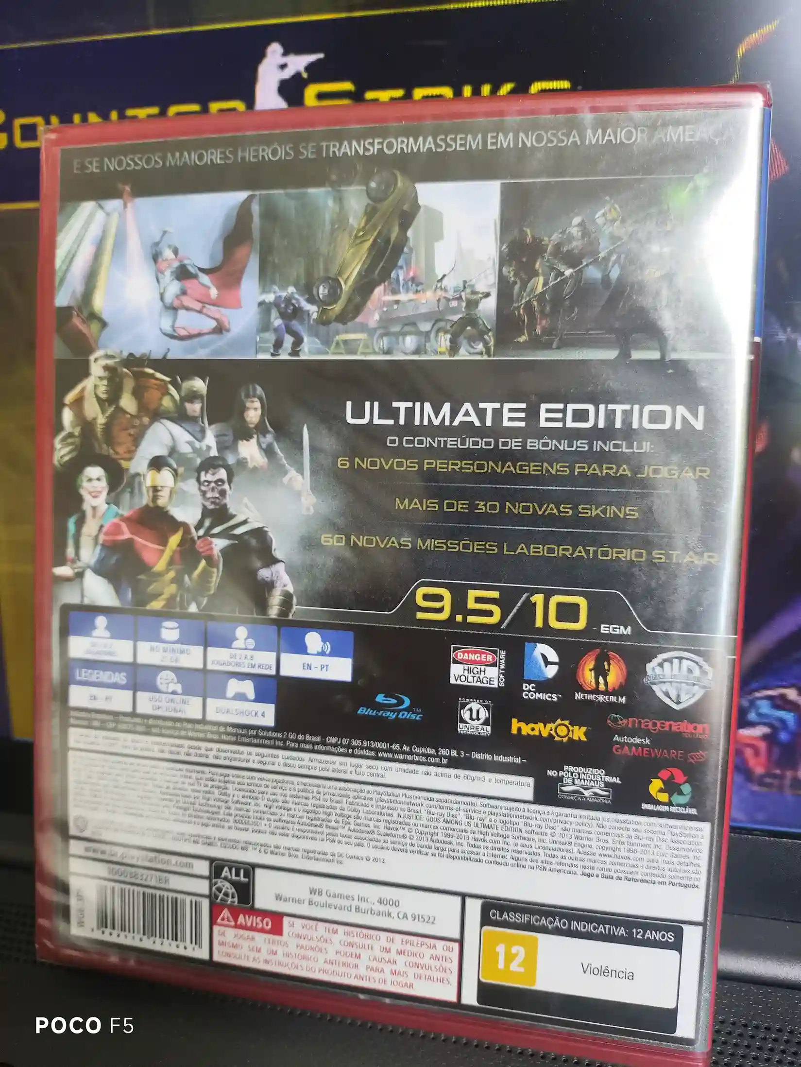 KF/ INJUSTICE LACRADO PS4 49,00 SEGUIDOS DE 6,00