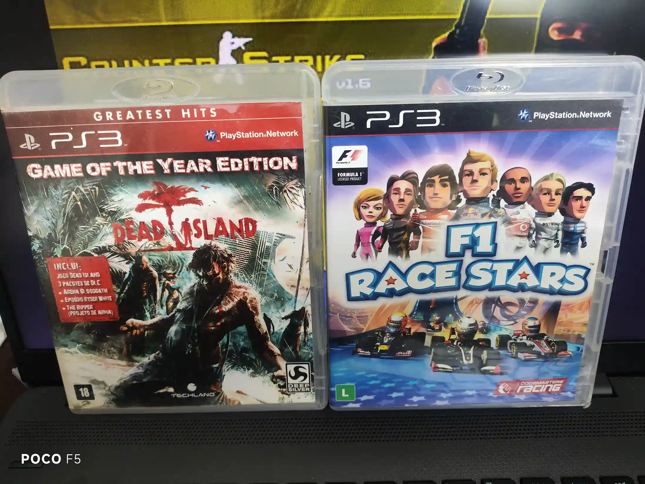 KF/ 2 JOGOS ORIGINAIS PS3 36,00 SEGUIDOS DE 6,00