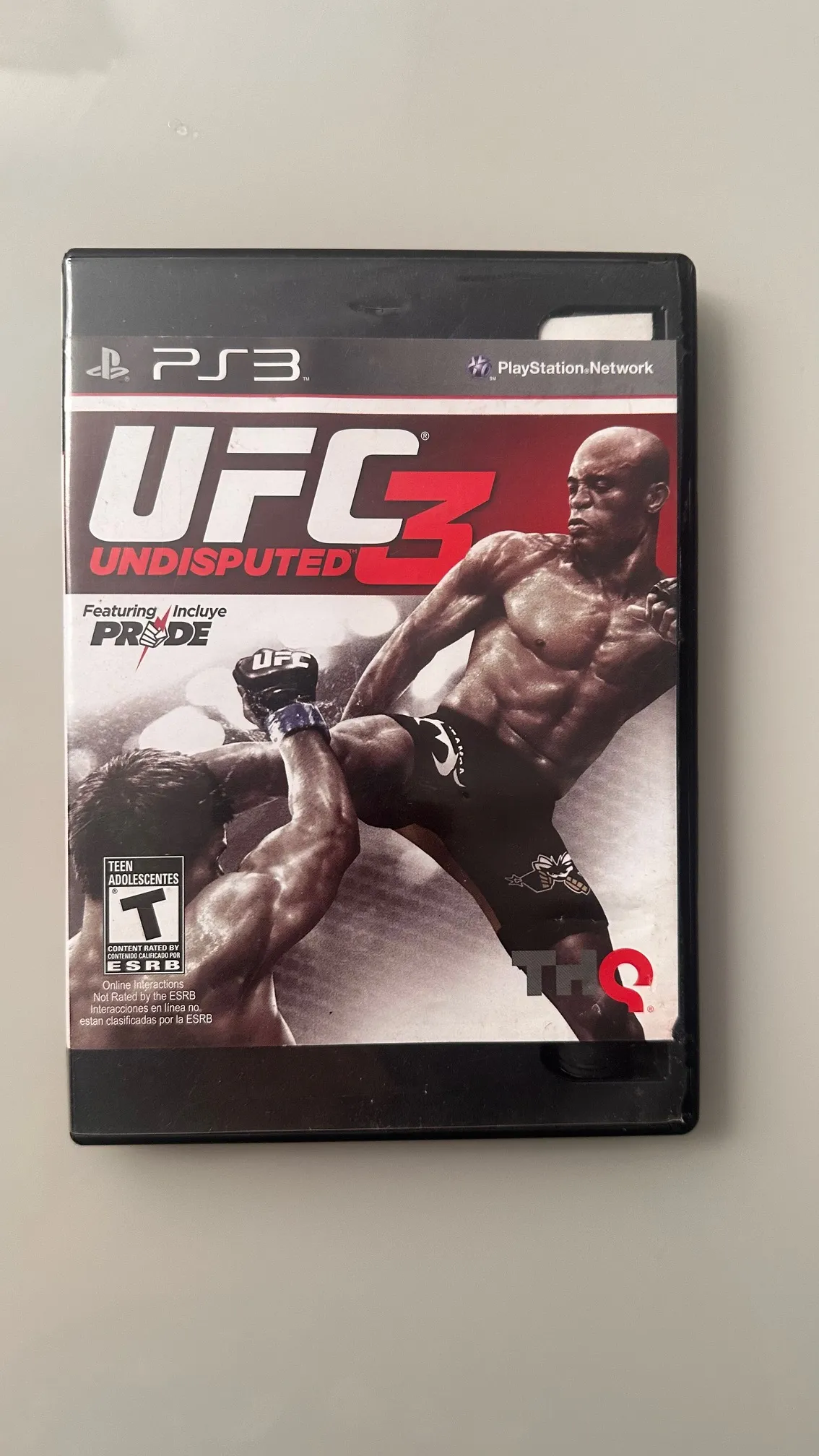 NR/ JOGO UFC 3 ORIGINAL PS3 SONY 12,00 SEGUIDOS DE 5,00