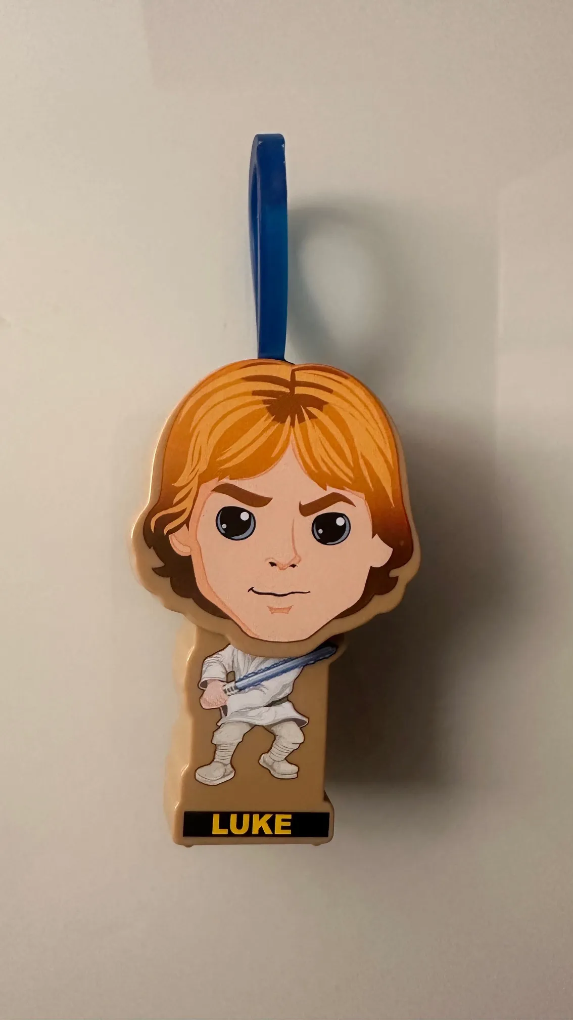NR/ BONECO CHAVEIRO LUKE SKYWALKER 5,00 SEGUIDOS DE 2,00