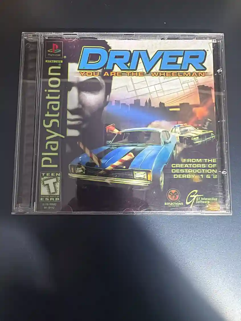 RL/ CHRISTIAN/ JOGO PS1 DRIVER 21,00 SEGUIDOS DE 11,00