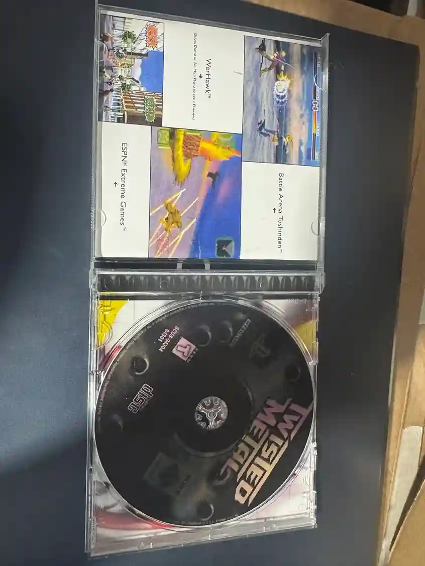 RL/ JOSE CILMAR/ JOGO PS1 TWISTED METAL 21,0 SEGUIDOS DE 11,OO