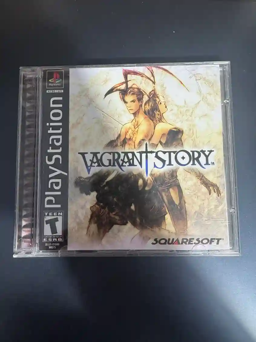 RL/ JOSE CILMAR/ JOGO PS1 VAGRANT STORY 21,00 SEGUIDOS DE 11,00