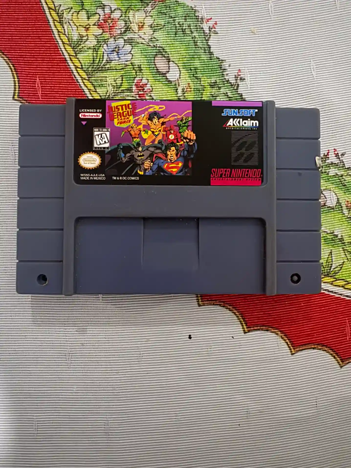 RL/ MRPICOLO/ JOGO LIGA DA JUSTIÇA 31,00 SEGUIDOS DE 5,00