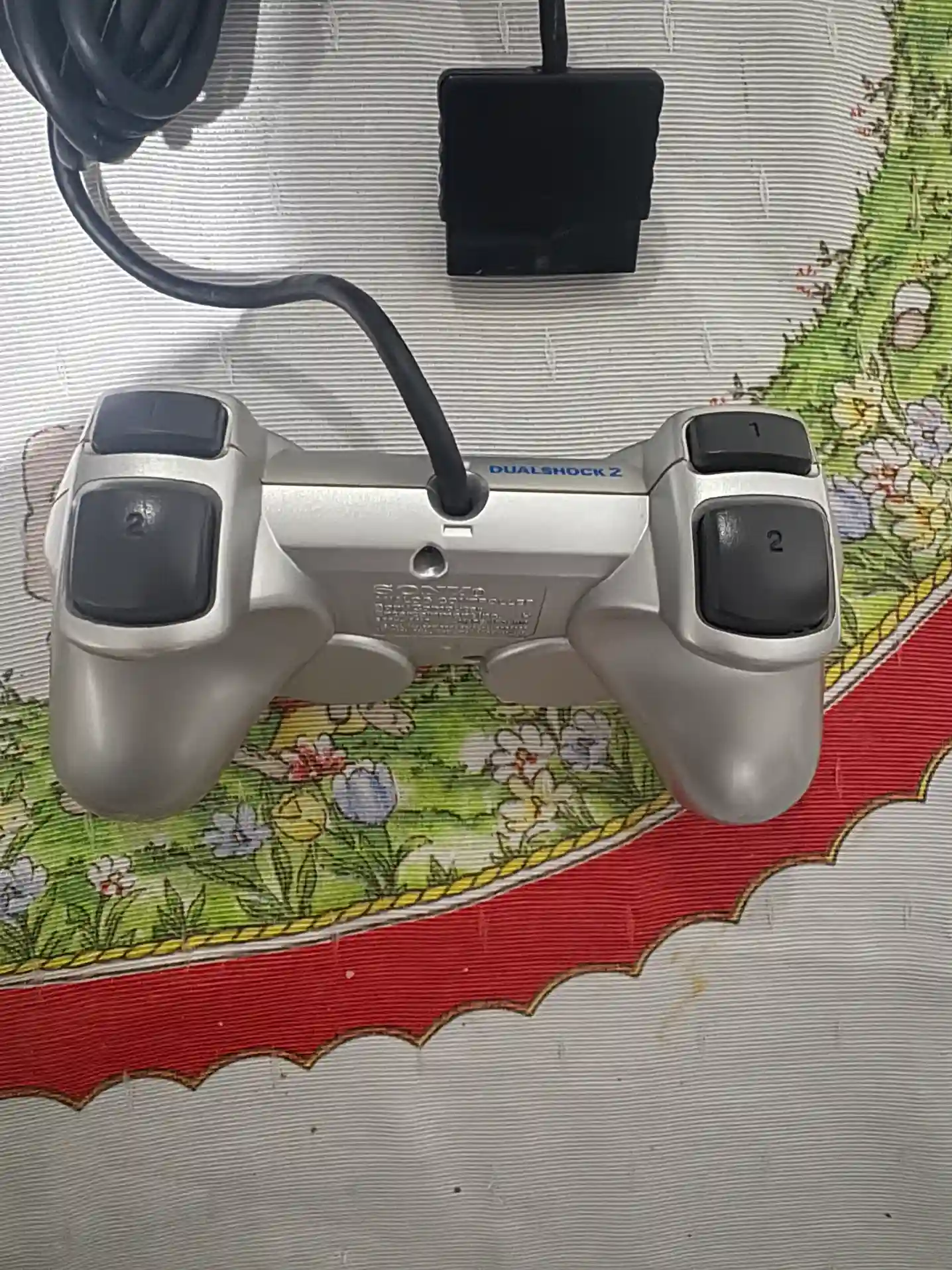 RL/ DANIEL/ LINDO CONTROLE PS2 SILVER ORIGINAL 59,00 SEGUIDOS DE 11,00