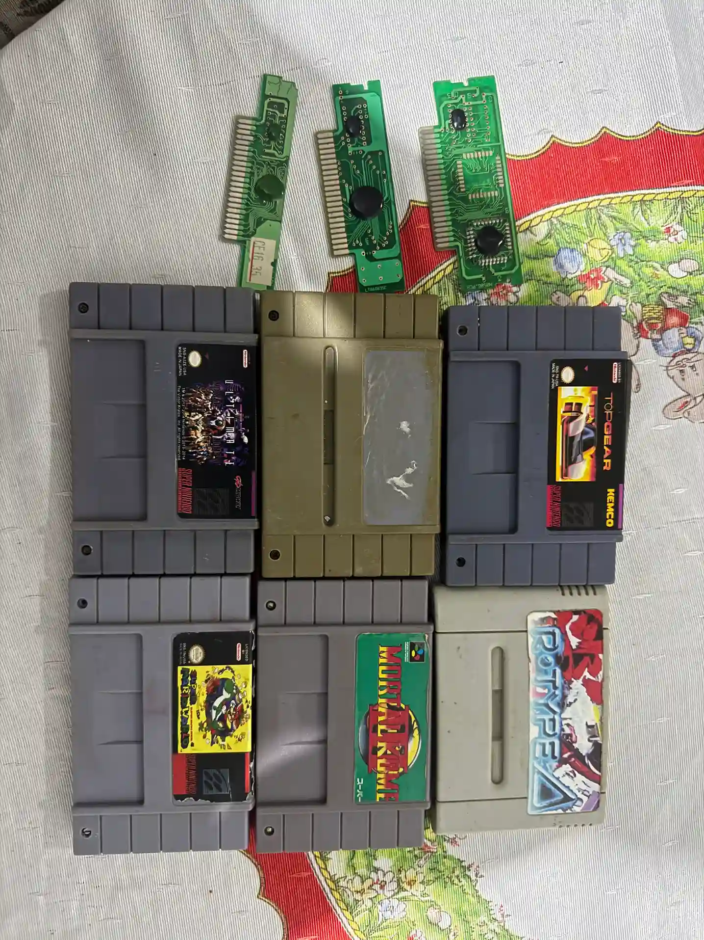 RL/ DANIEL/ LOTE FITAS SNES 51,00 SEGUIDOS DE 5,00