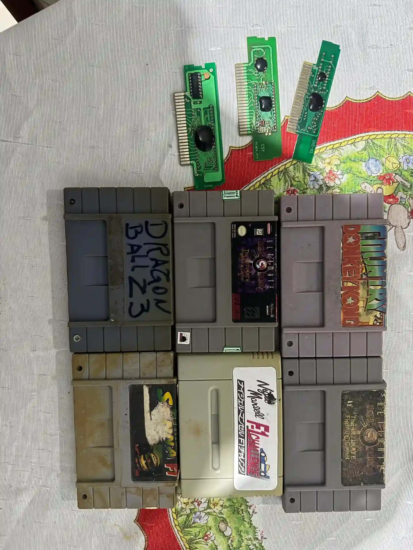 RL/ Ajanuar/ LOTE FITAS SNES 51,00 SEGUIDOS DE 5,00