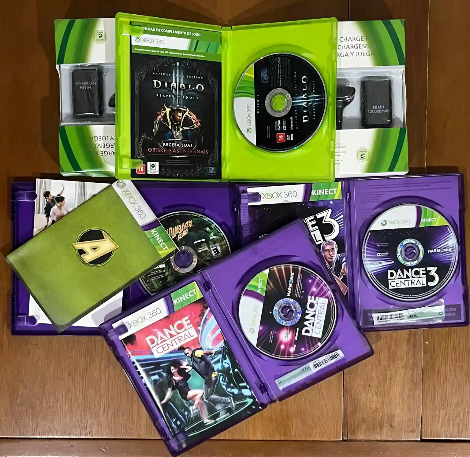 RB/ LOTE ITENS XBOX! 68,00 SEGUIDOS DE 9,00