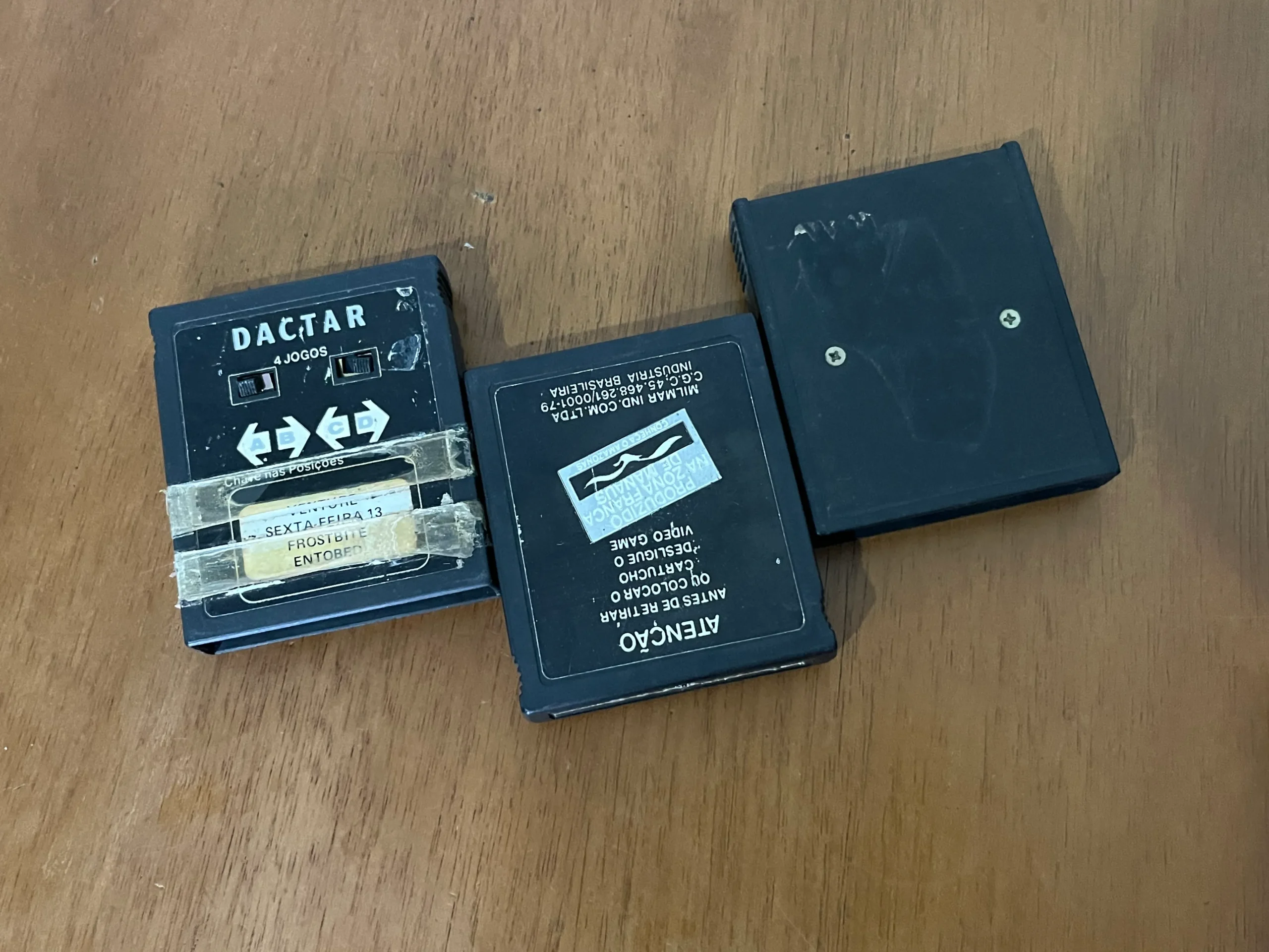 CX/ Junior88 /LOTE DE JOGOS PARA ATARI. 39,00 SEGUIDOS DE 7,00