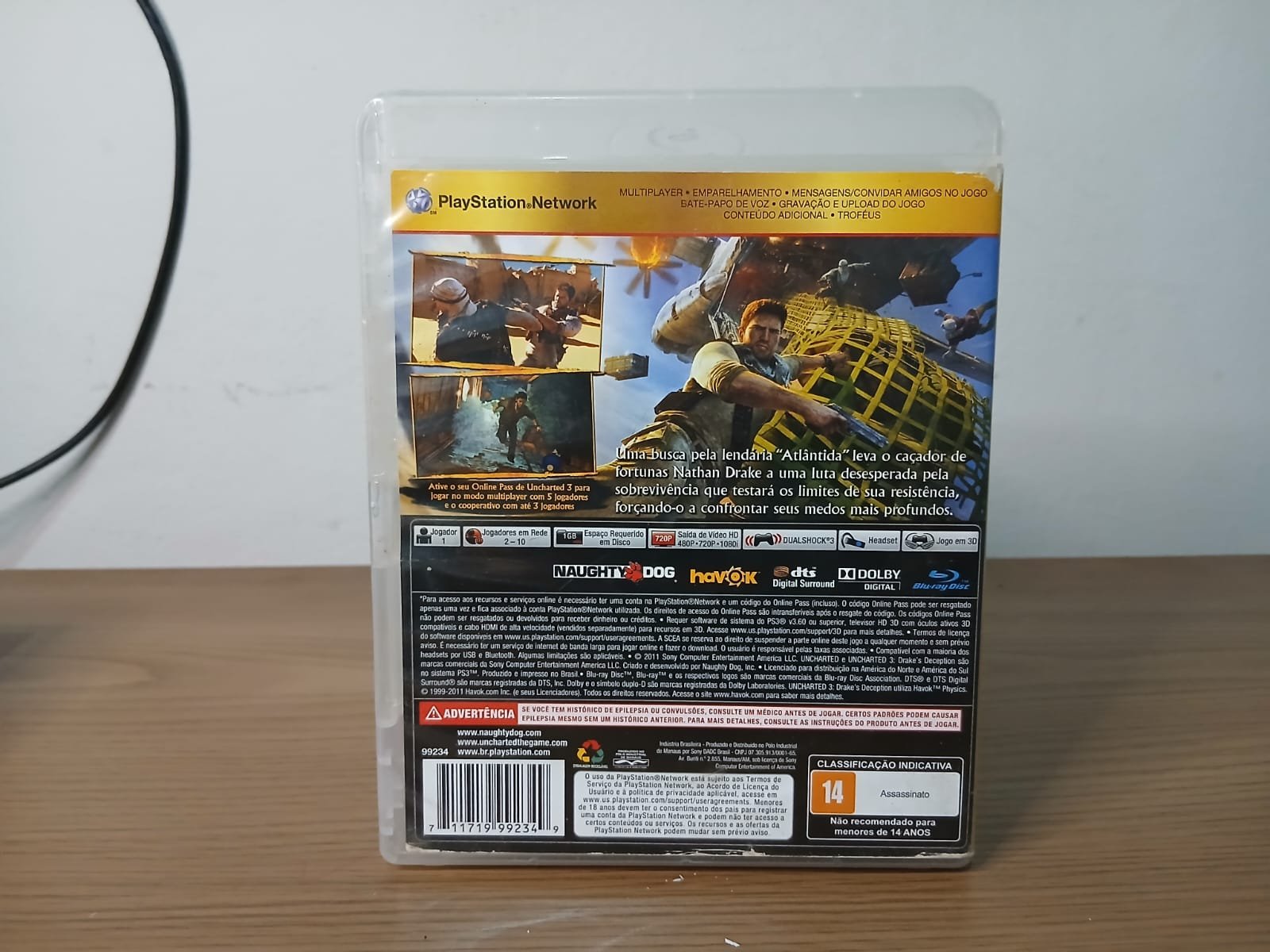 FH/ Jose Cilmar / ORIGINAL UNCHARTED 3 Gold 29,00 seguidos de 5,00