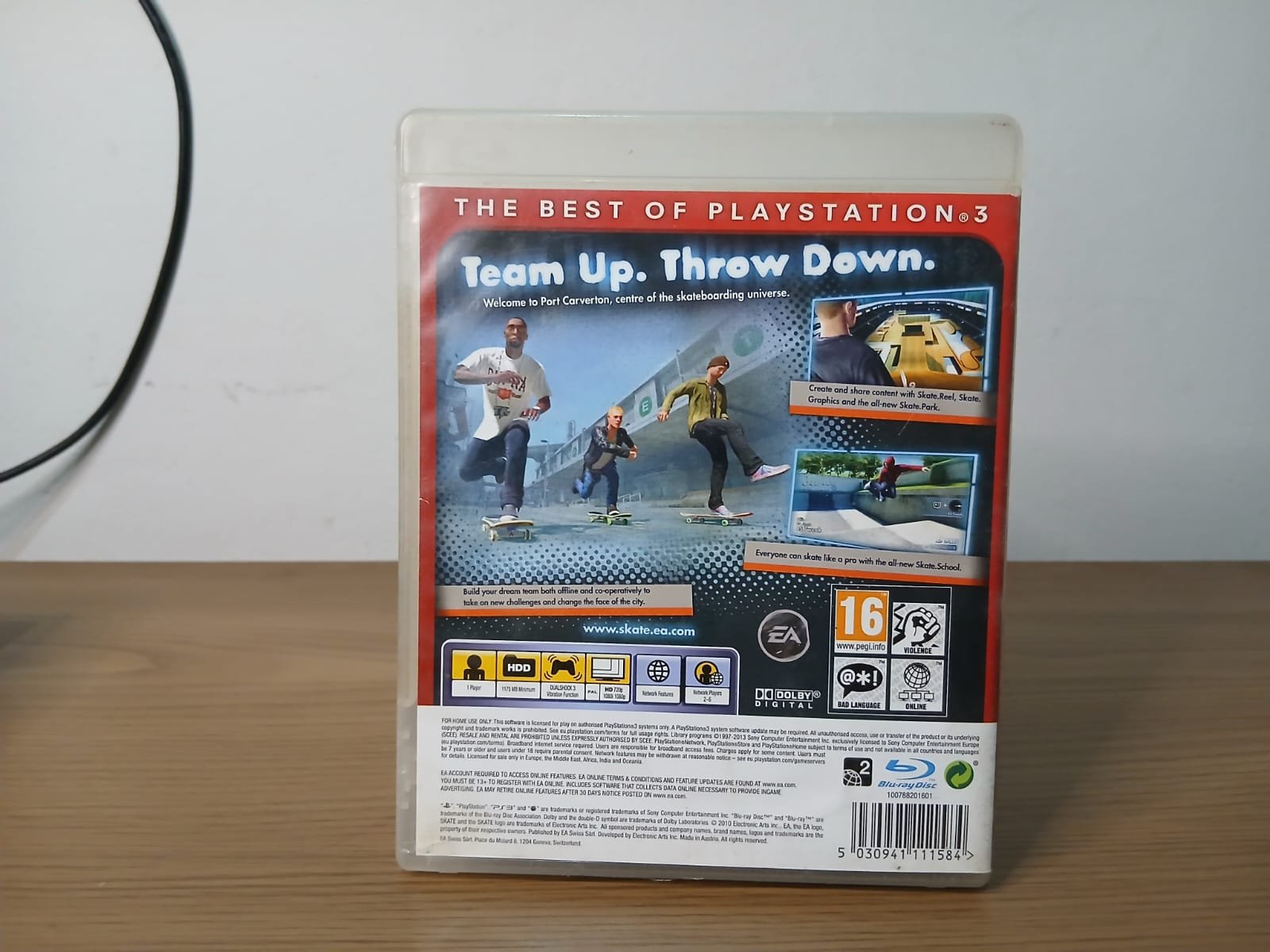 FH/ k******es /SKATE 3 PS3! TOP!  28,00 seguidos de 5,00