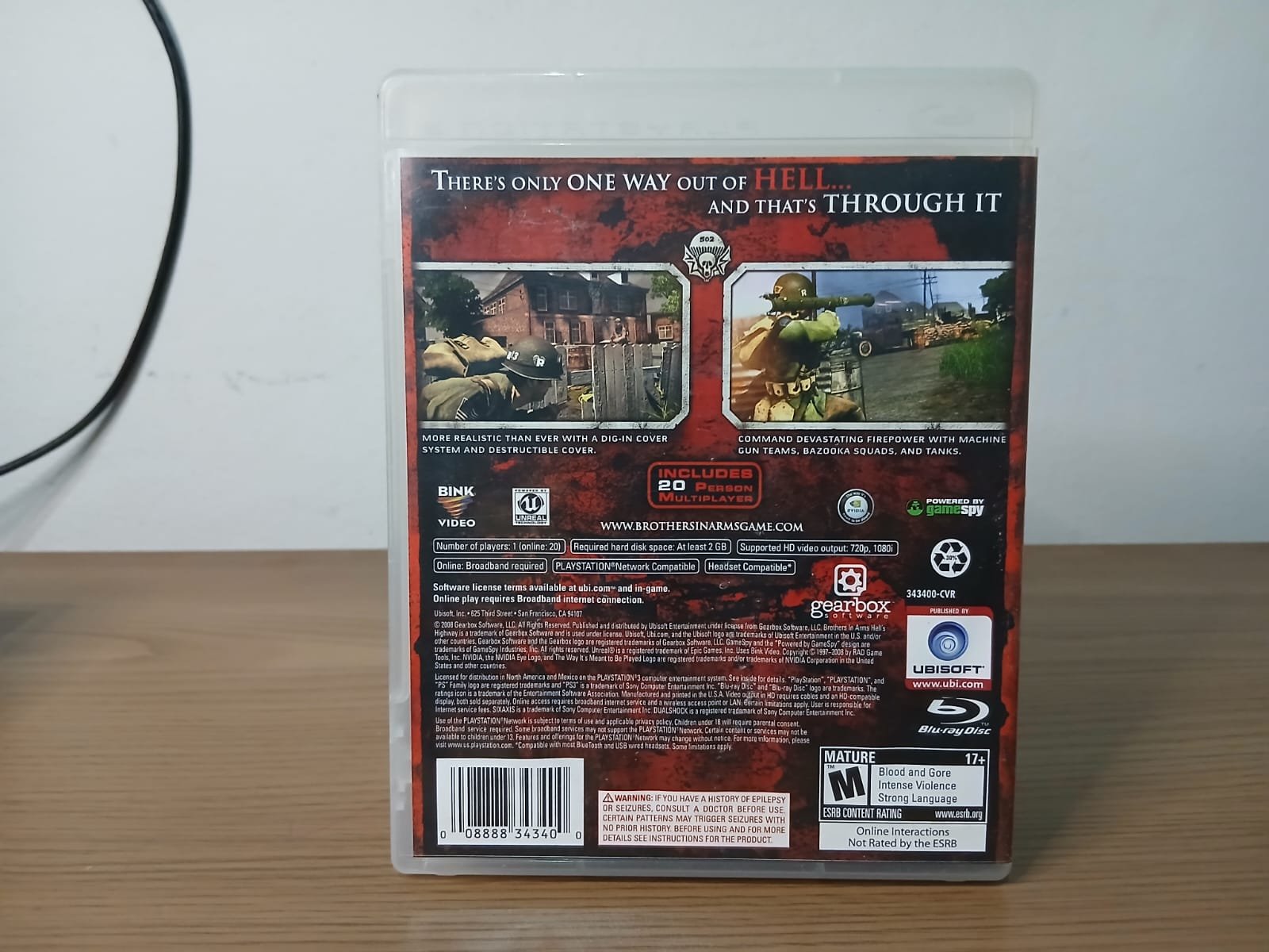 FH/ L*o B**to /BROTHERS IN ARMS PS3!  29,00 seguidos de 5,00