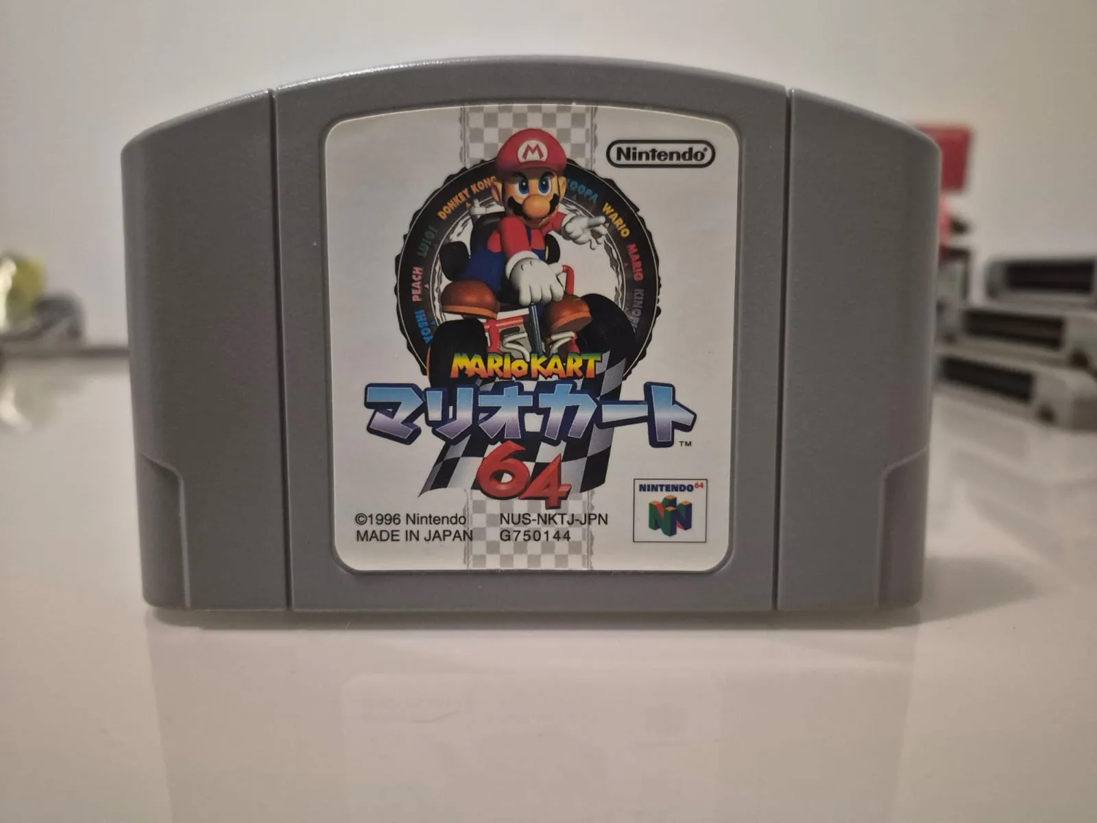 JD/ mauricioms/ ORIGINAL MARIO KART N64!  59,00 SEGUIDOS DE 7,00