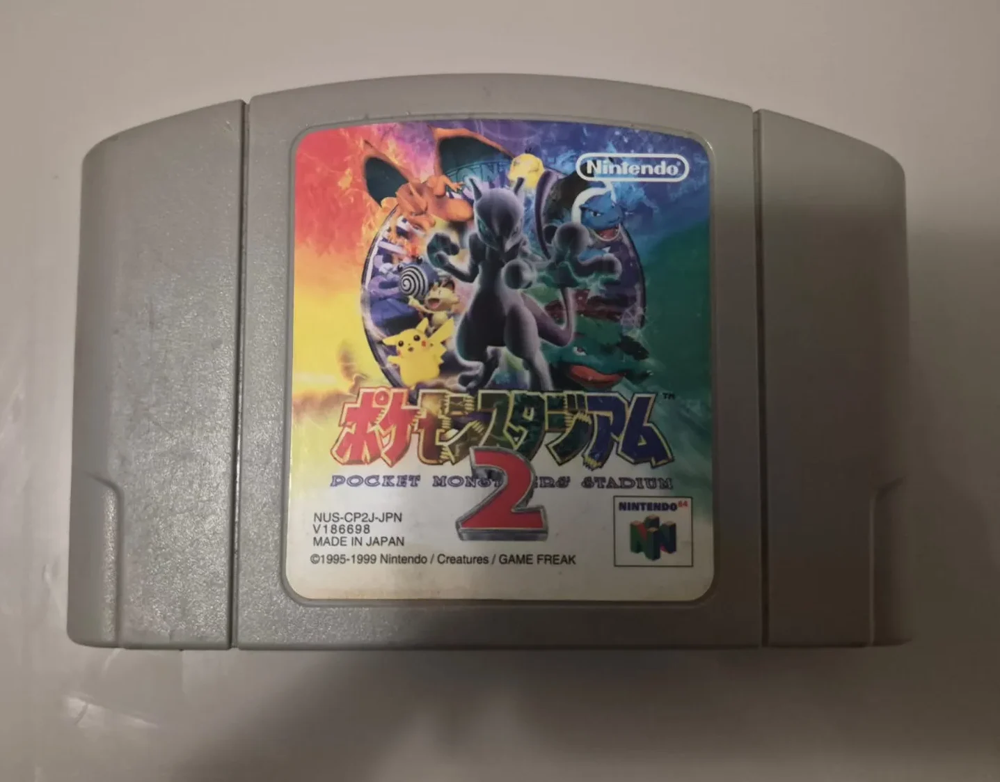 JD/ K*ue * /ORIGINAL POKEMON STADIUM 2, 38,00 SEGUIDOS DE 6,00