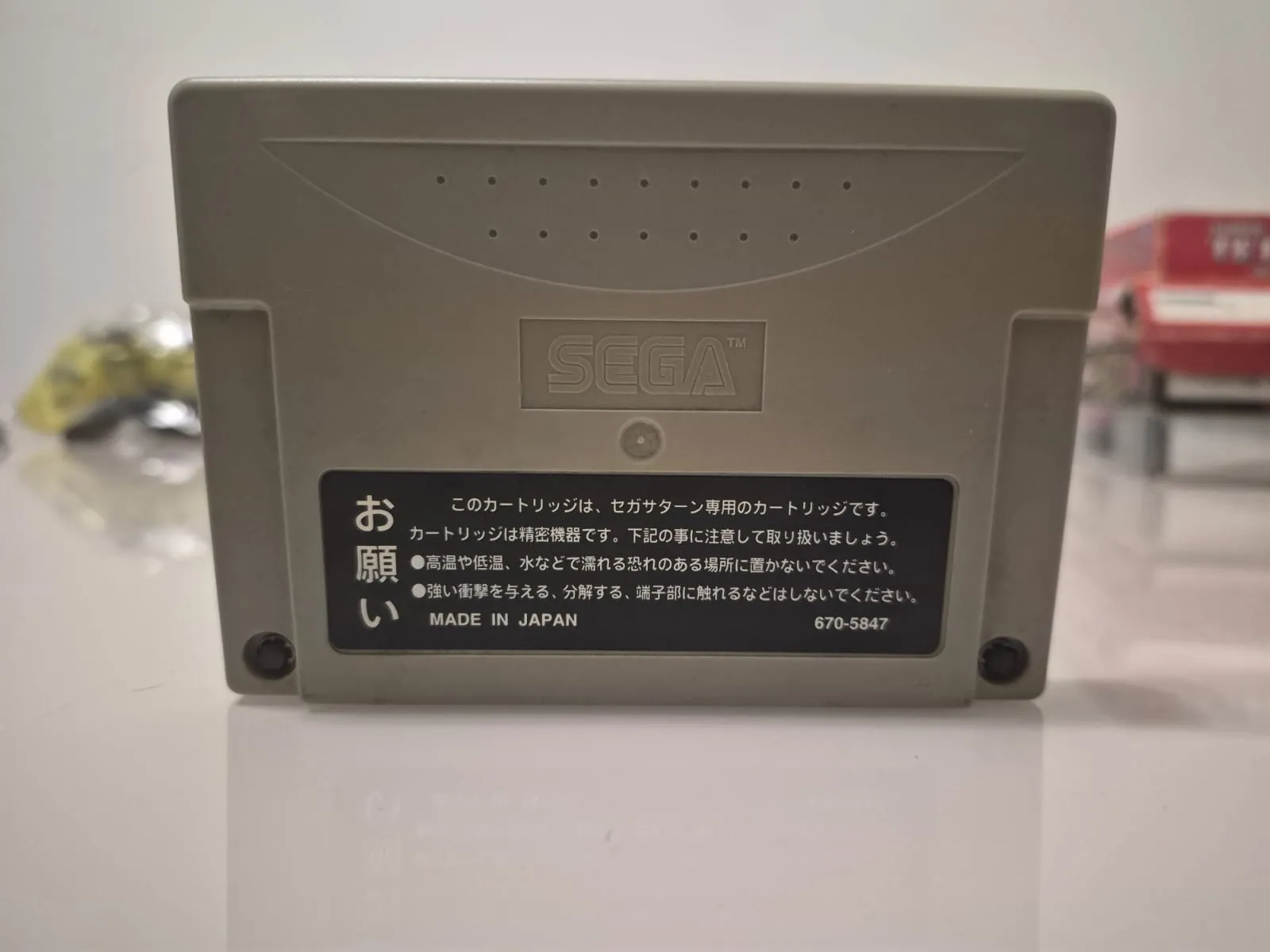 JD/ ORIGINAL MEMORY CARD SEGA SATURN  58,00 SEGUIDOS DE 7,00