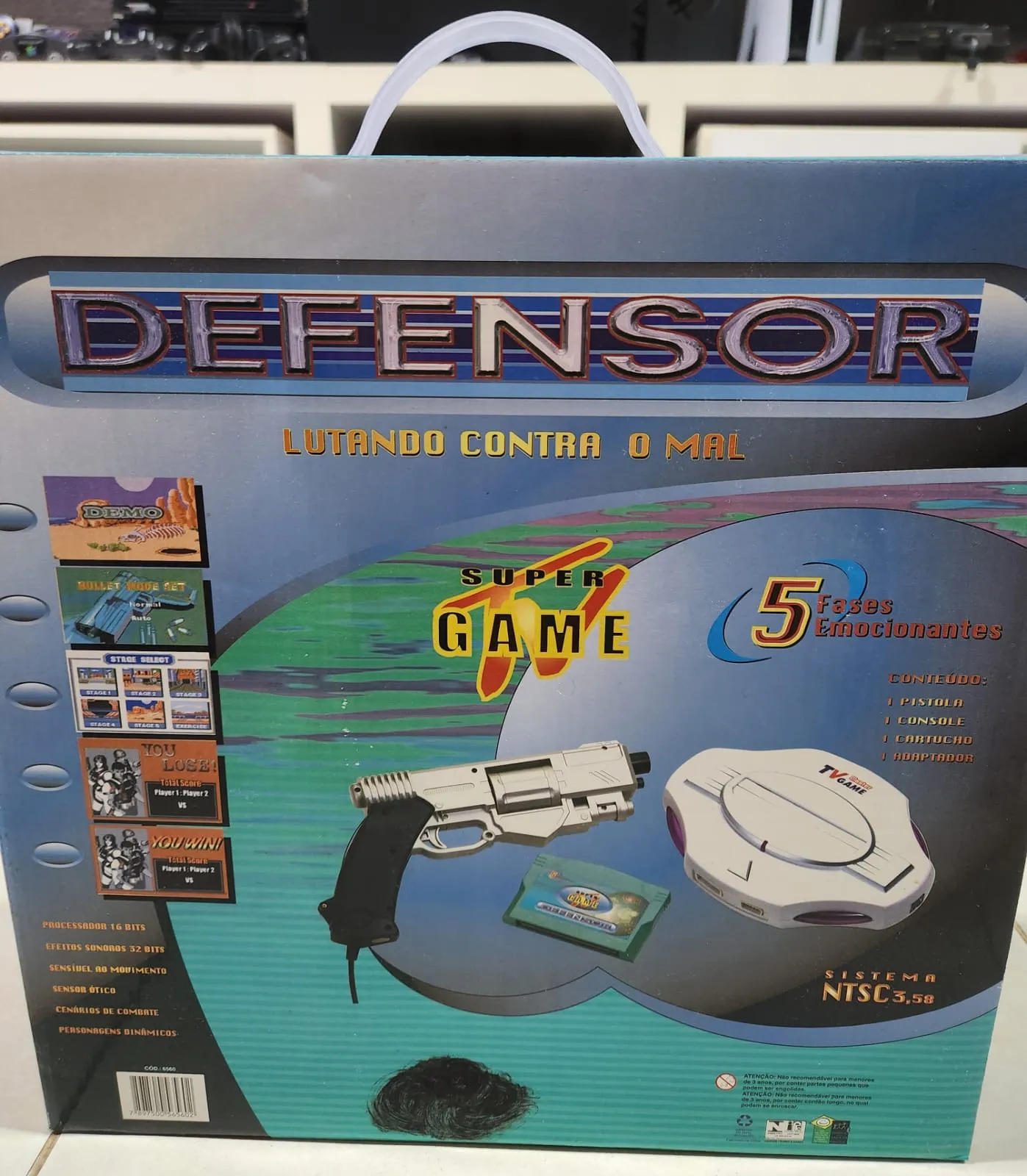 RR/ mauricioms /ANTIGO CONSOLE DEFENSSOR! 91,00 SEGUIDOS DE 9,00