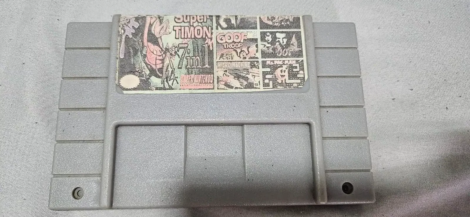 LF/ Ajanuar /7 IN 1 JOGOS SNES.  37,00 SEGUIDOS DE 7,00