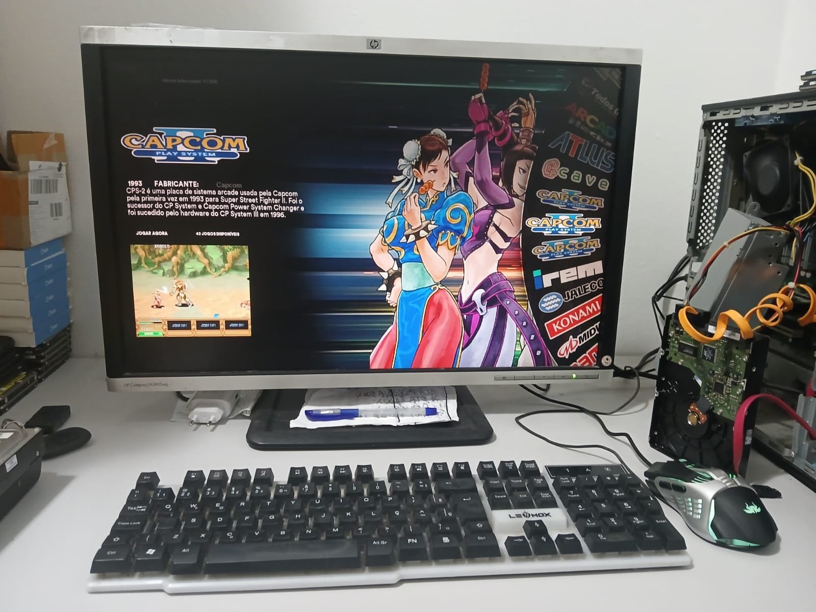 CL/ Pinguim /HD 1TB COM  BATOCERA  88,00 SEGUIDOS 28,00