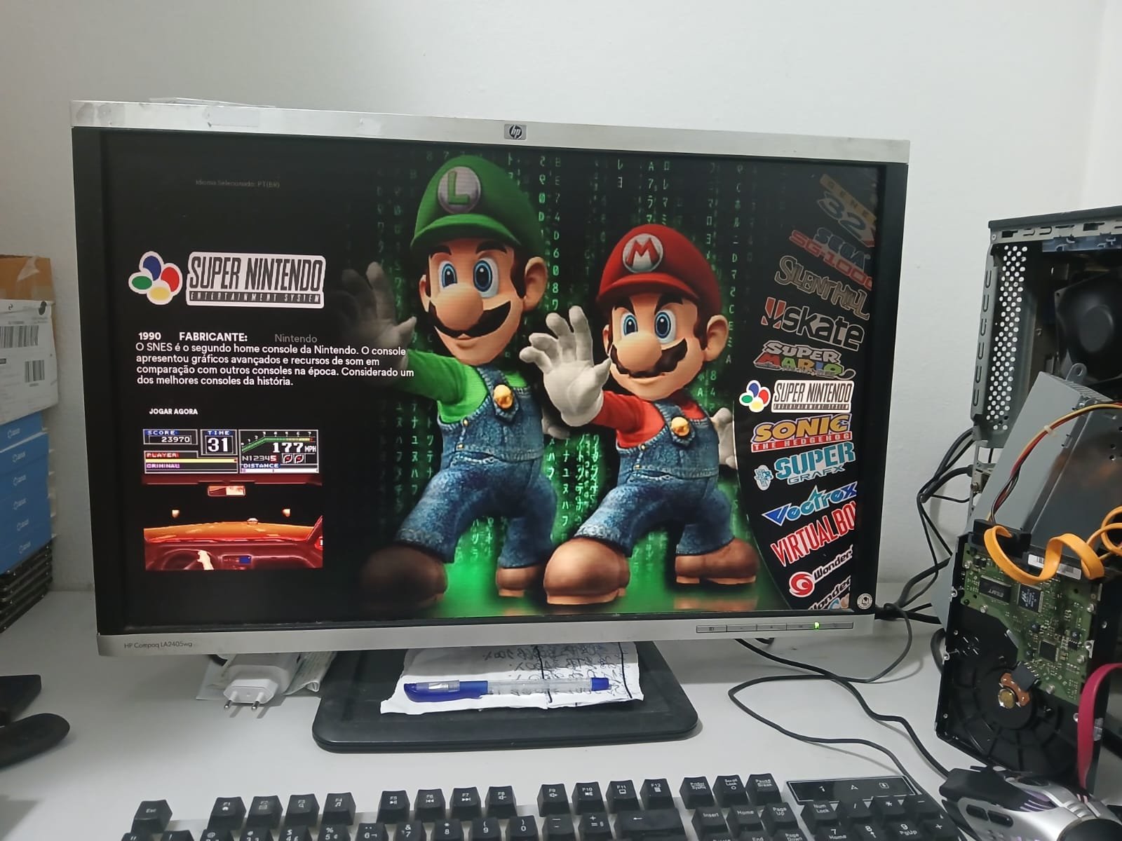 CL/ Pinguim /HD 1TB COM  BATOCERA  88,00 SEGUIDOS 28,00