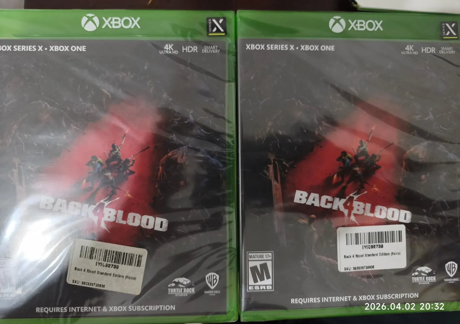 KF/ k******es /2 JOGOS XBOX ONE LACRADOS. 47,00 SEGUIDOS DE 7,00