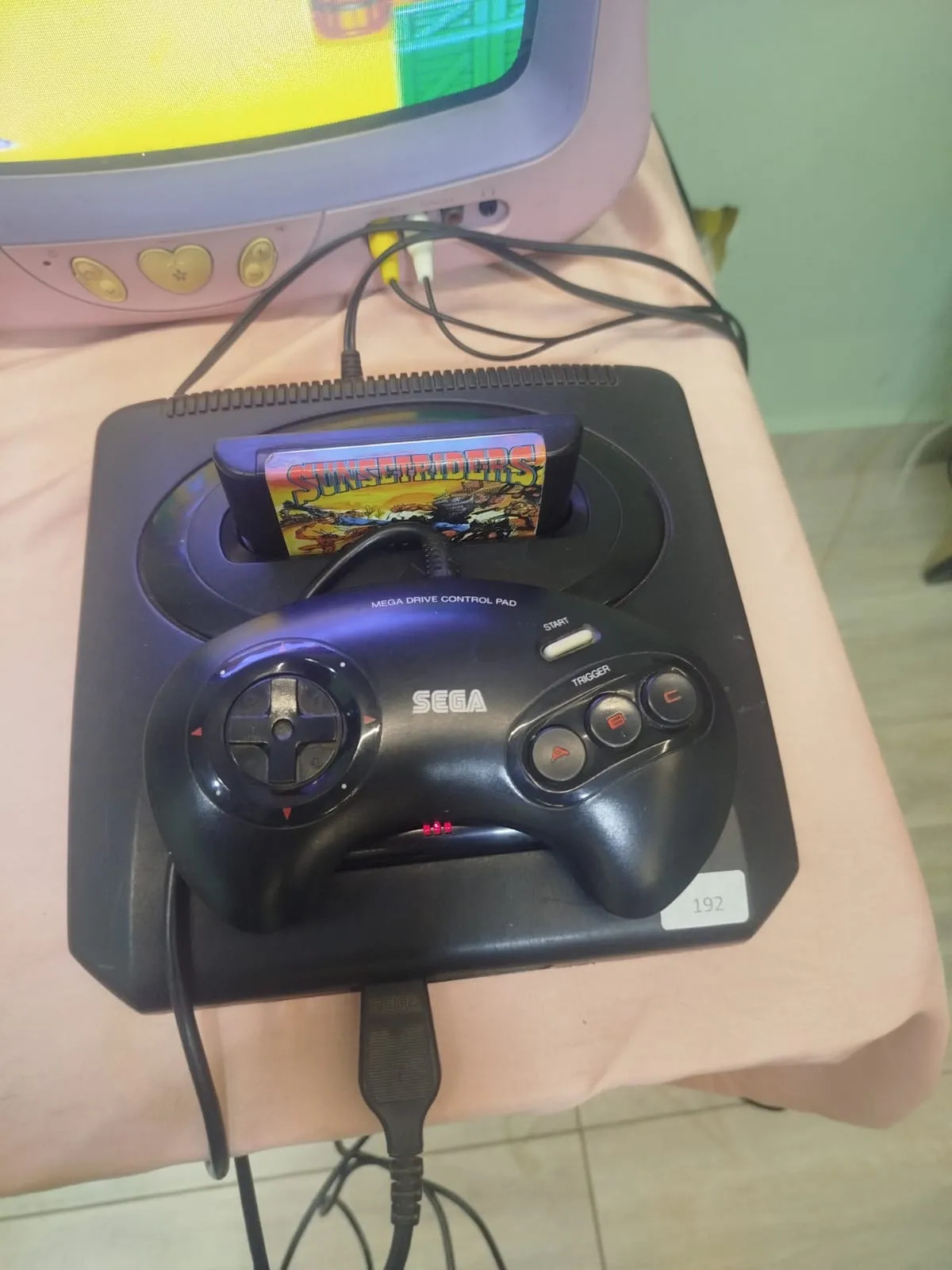TA/ MEGA DRIVE+JOGO! TOP! 109,00 SEGUIDOS DE 22,00