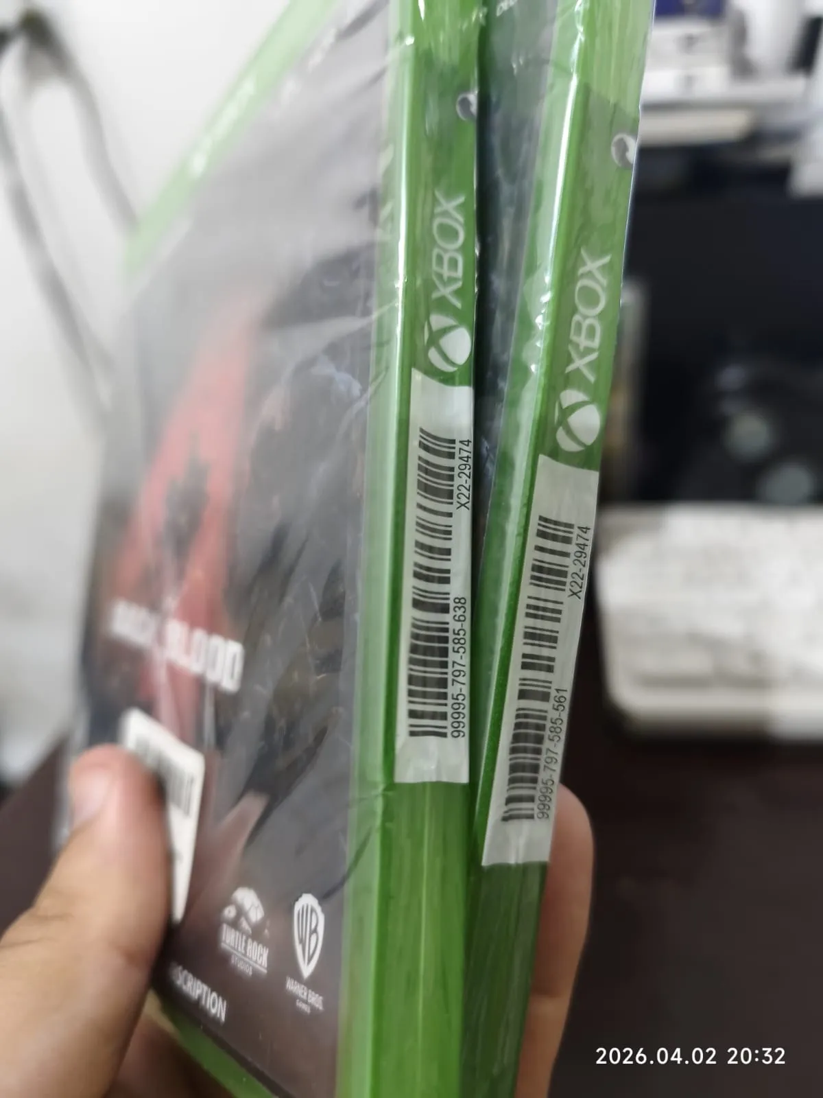KF/ k******es /2 JOGOS XBOX ONE LACRADOS. 47,00 SEGUIDOS DE 7,00