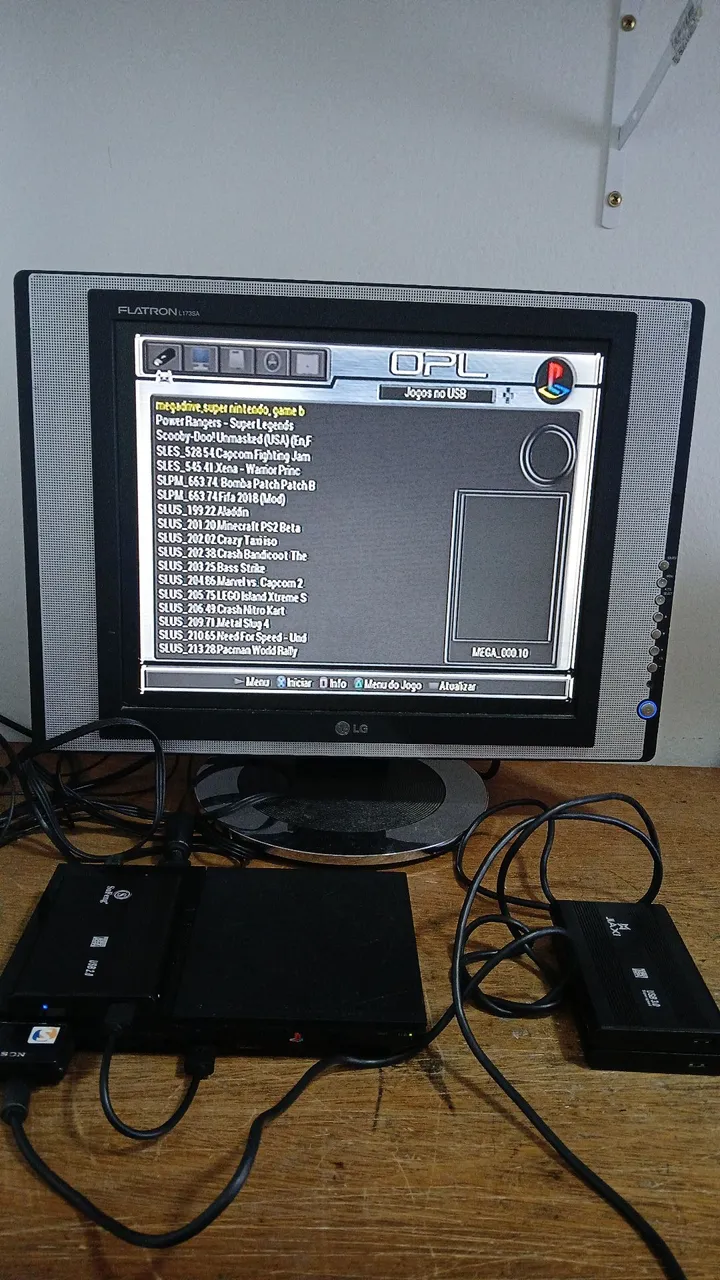 CL/ Ajanuar /PLAYSTATION 2 COM 3 HD EXTERNOS 258,00 SEGUIDOS 28,00