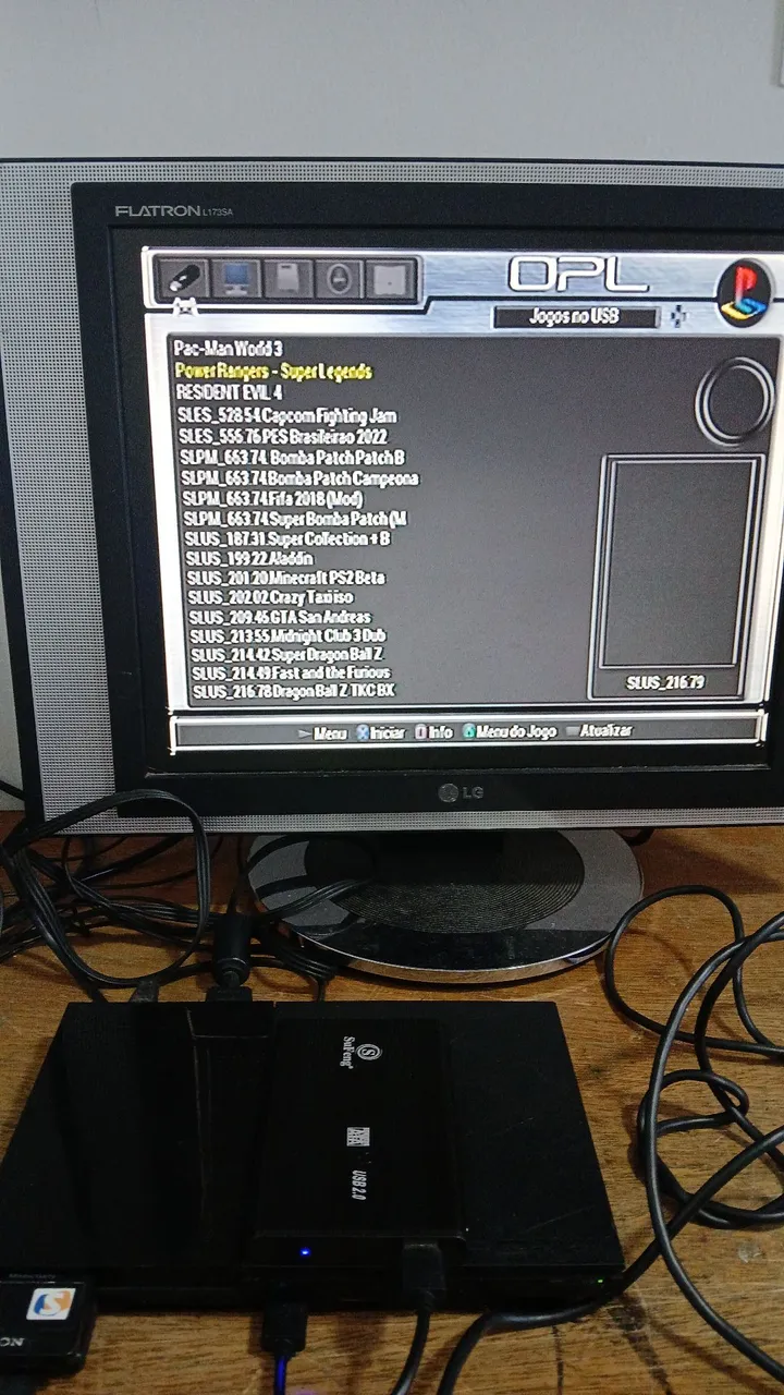 CL/ Ajanuar /PLAYSTATION 2 COM 3 HD EXTERNOS 258,00 SEGUIDOS 28,00