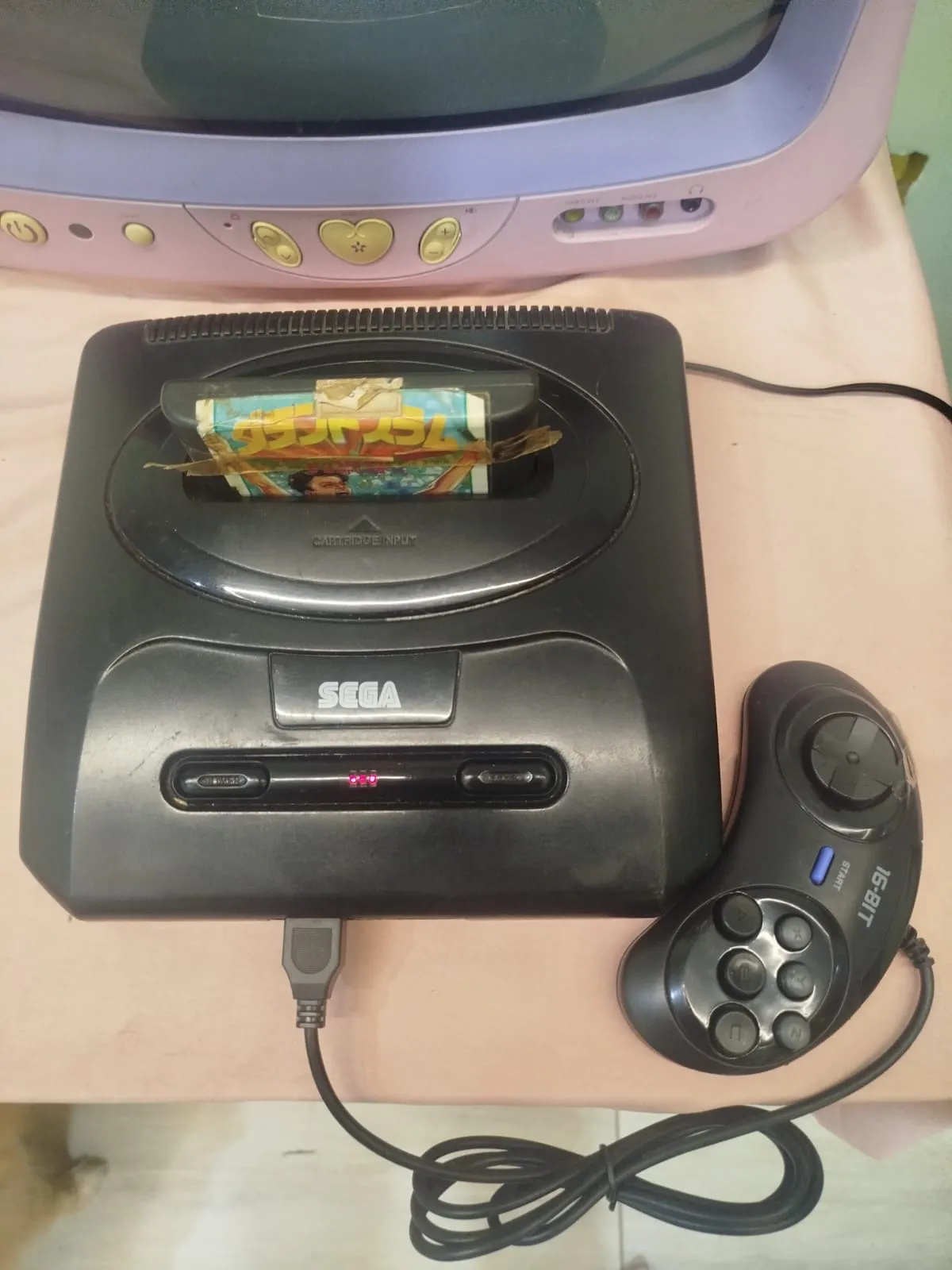 TA/ MEGA DRIVE+JOGO! TOP! 109,00 SEGUIDOS DE 22,00